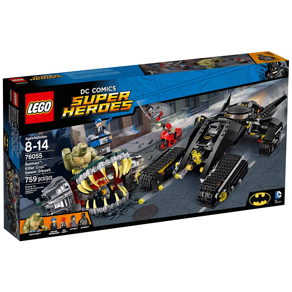 Foto 6 pulgar | Kit De Construcción Lego Super Heroes 76055 Batman Killer Croc - Venta Internacional.
