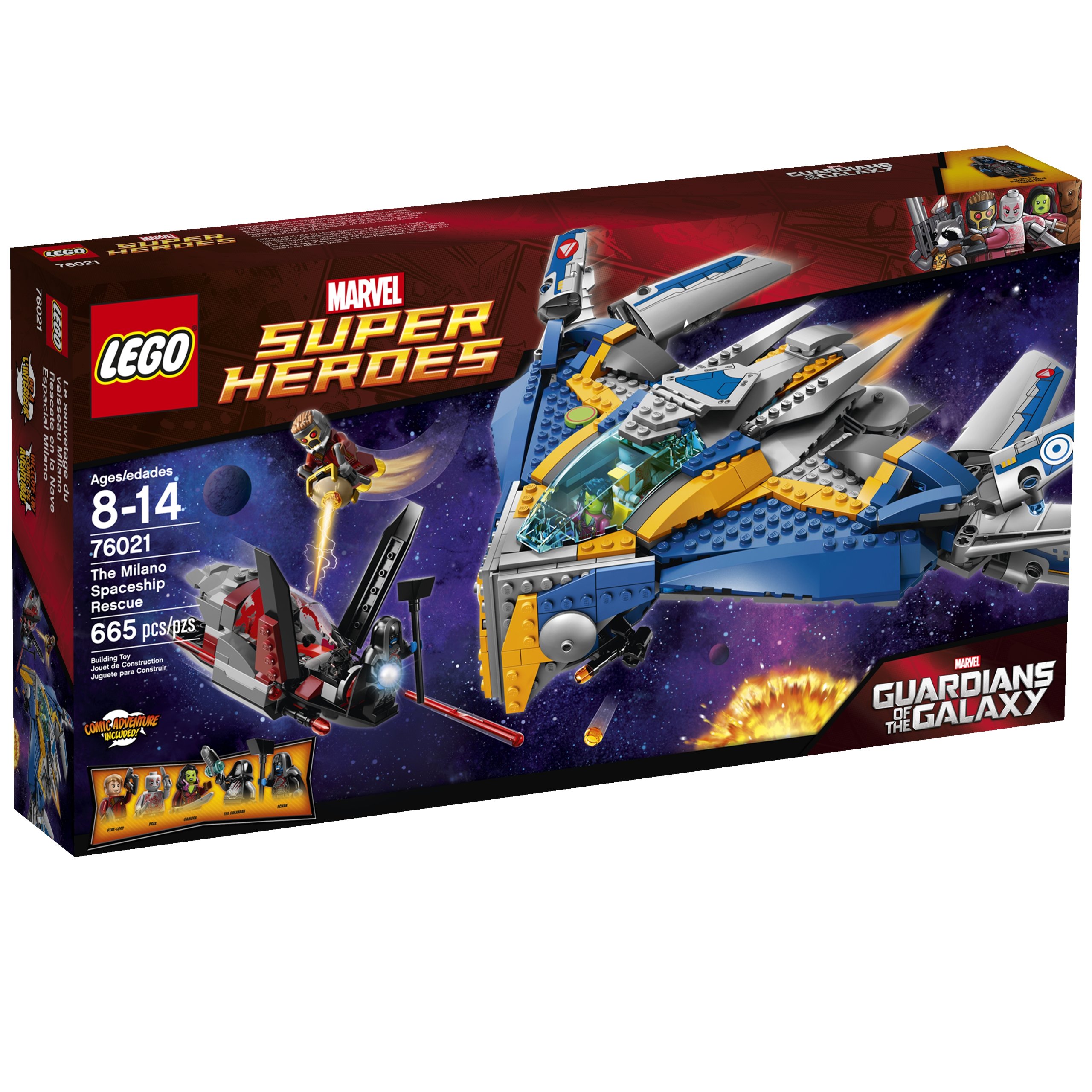 Set De Construcción Lego Superheroes 76021 The Milano Spaceship - Venta Internacional.