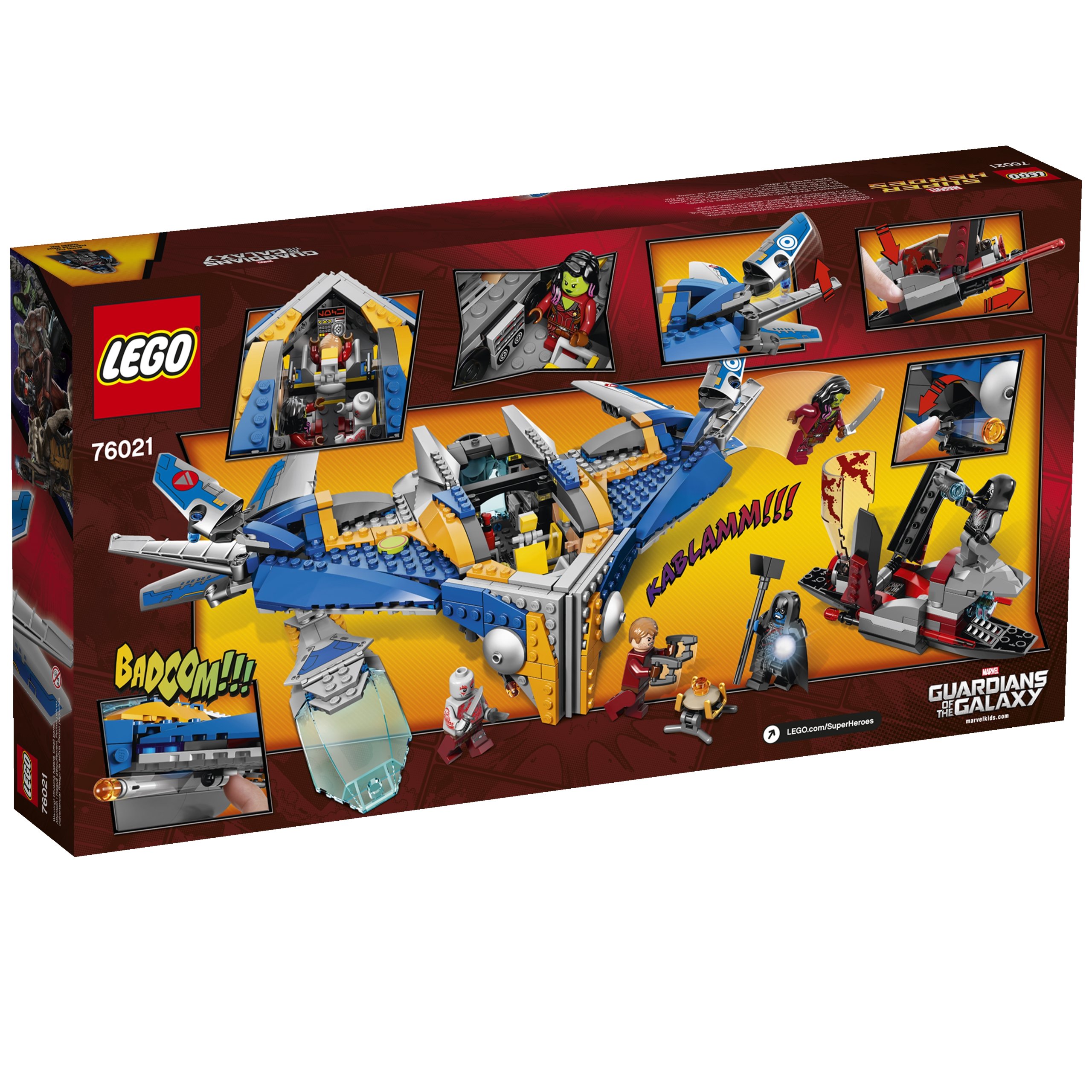 Foto 4 pulgar | Set De Construcción Lego Superheroes 76021 The Milano Spaceship - Venta Internacional.