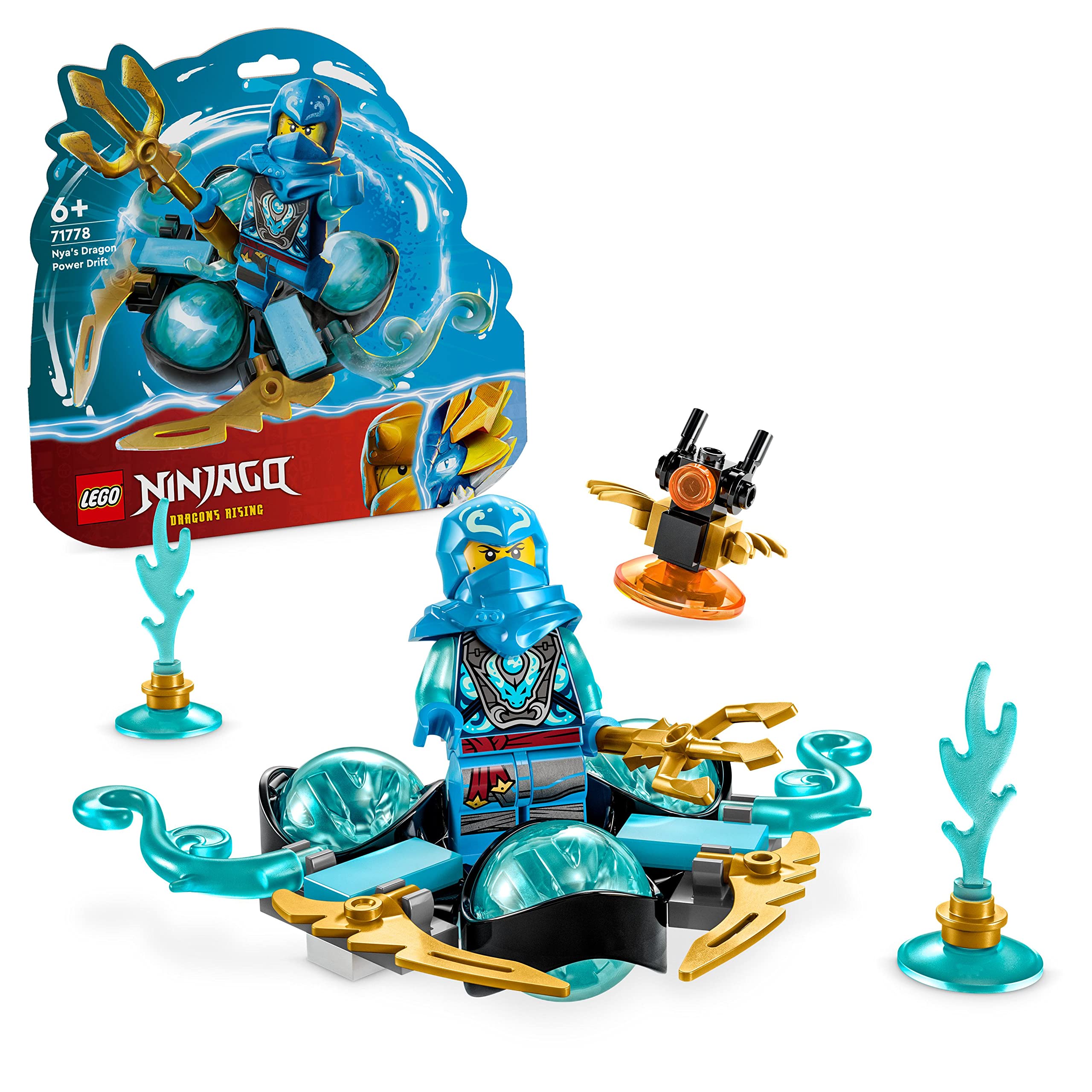 Juguete Lego 71778 Ninjago Spinjitzu Drift El Poder Del Dragón - Venta Internacional.