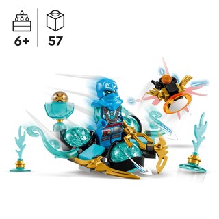 Foto 2 | Juguete Lego 71778 Ninjago Spinjitzu Drift El Poder Del Dragón - Venta Internacional.