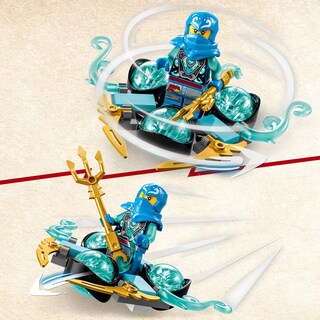Foto 3 | Juguete Lego 71778 Ninjago Spinjitzu Drift El Poder Del Dragón - Venta Internacional.