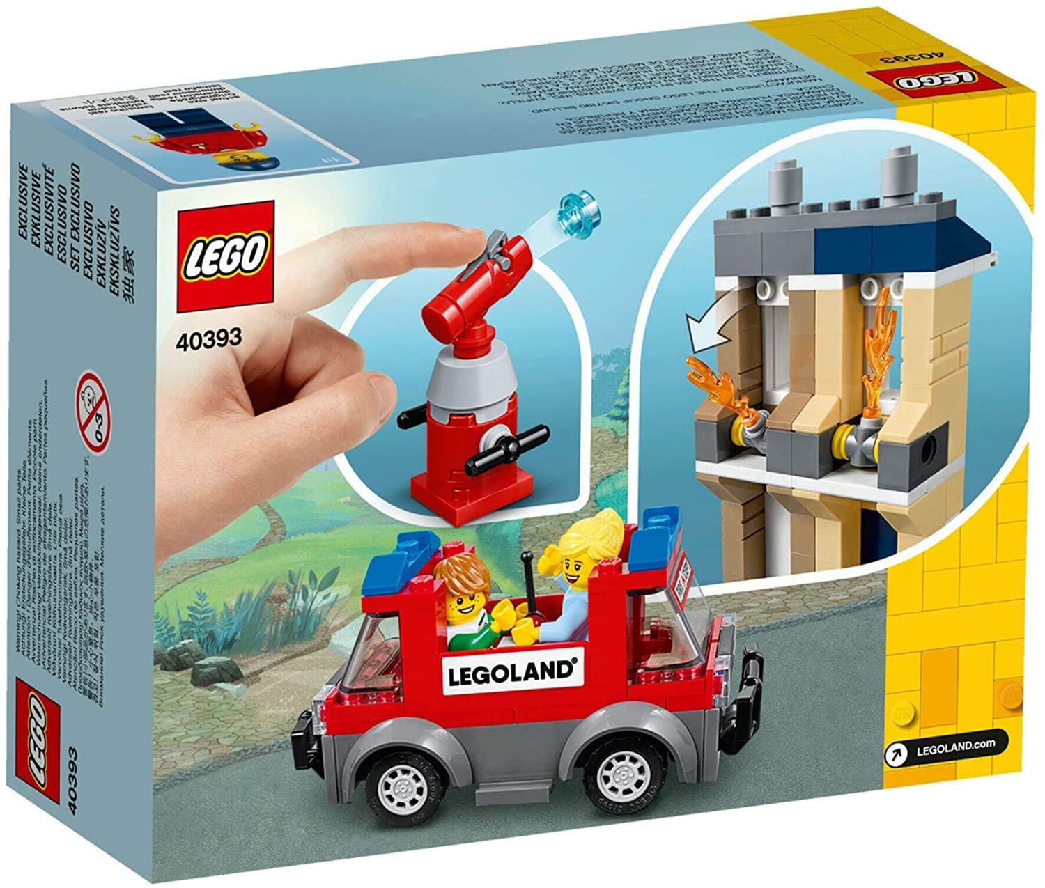Foto 3 pulgar | Set Lego Legoland Fire Academy 40393 Con 3 Minifiguras, 221 Piezas - Venta Internacional.