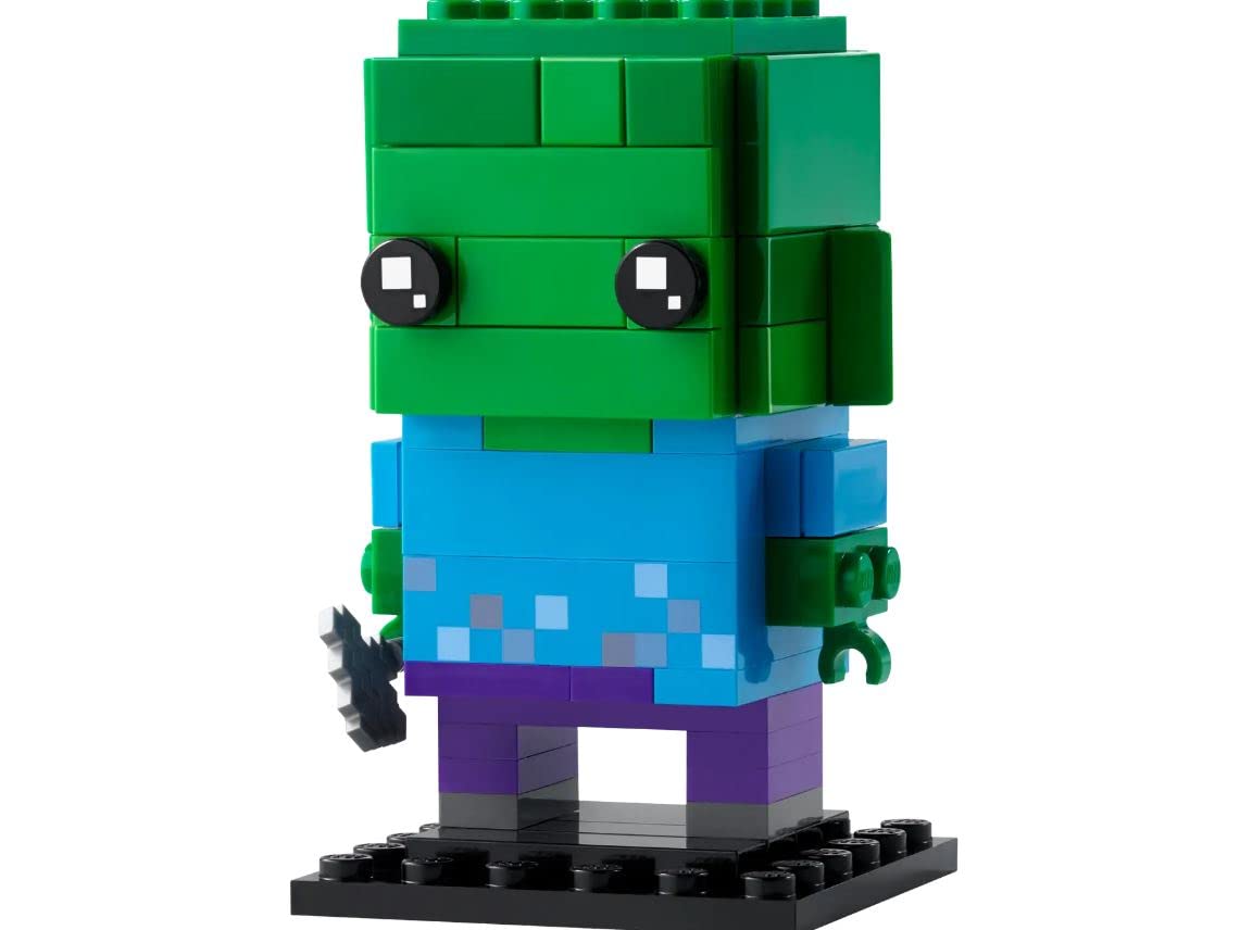 Toy Lego Brickheadz 40626 Zombie Minecraft Videojuego - Venta Internacional.