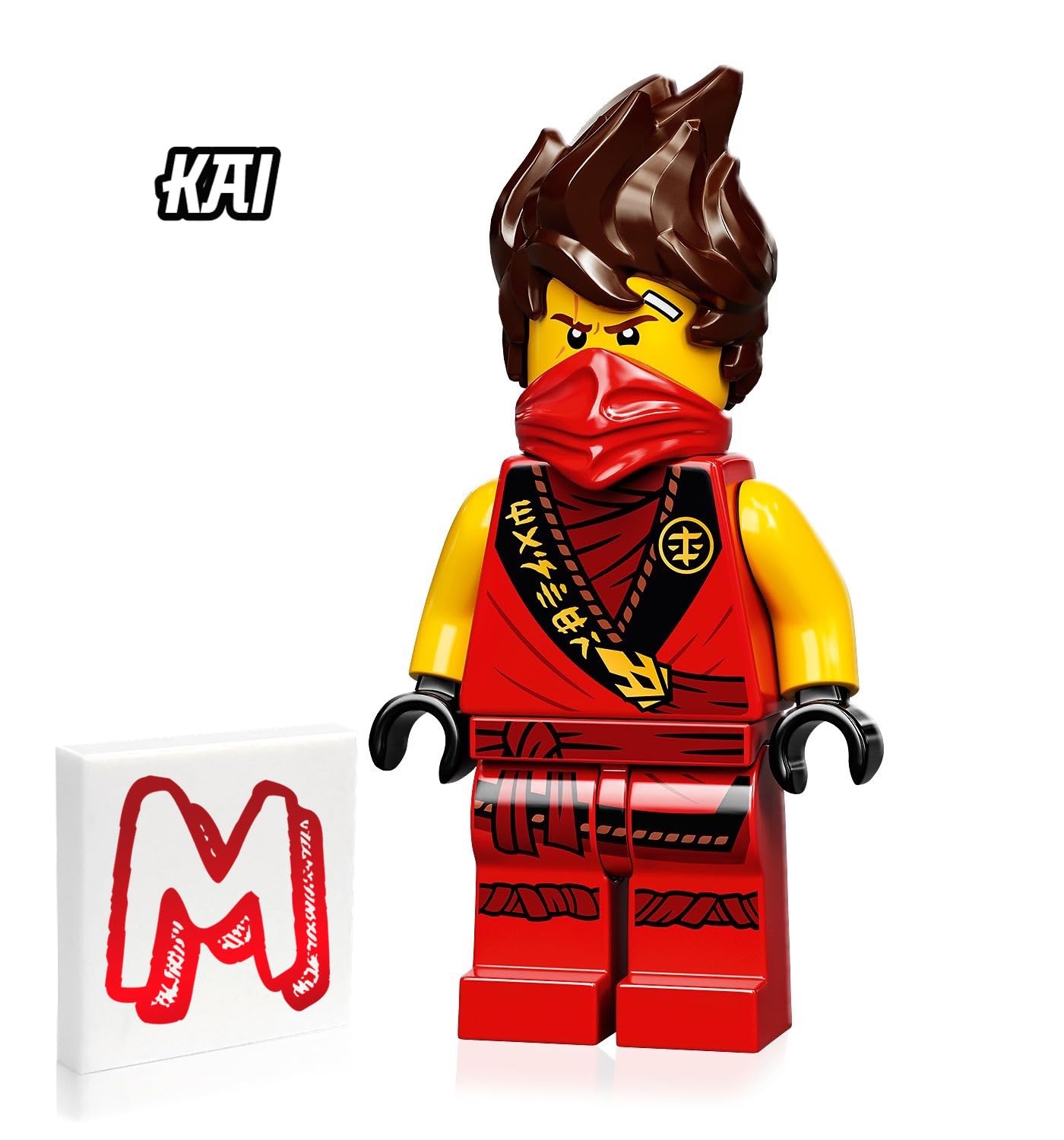 Foto 3 pulgar | Minifigura Lego Ninjago Legacy Kai Con Bata Reiniciada 71737 - Venta Internacional.