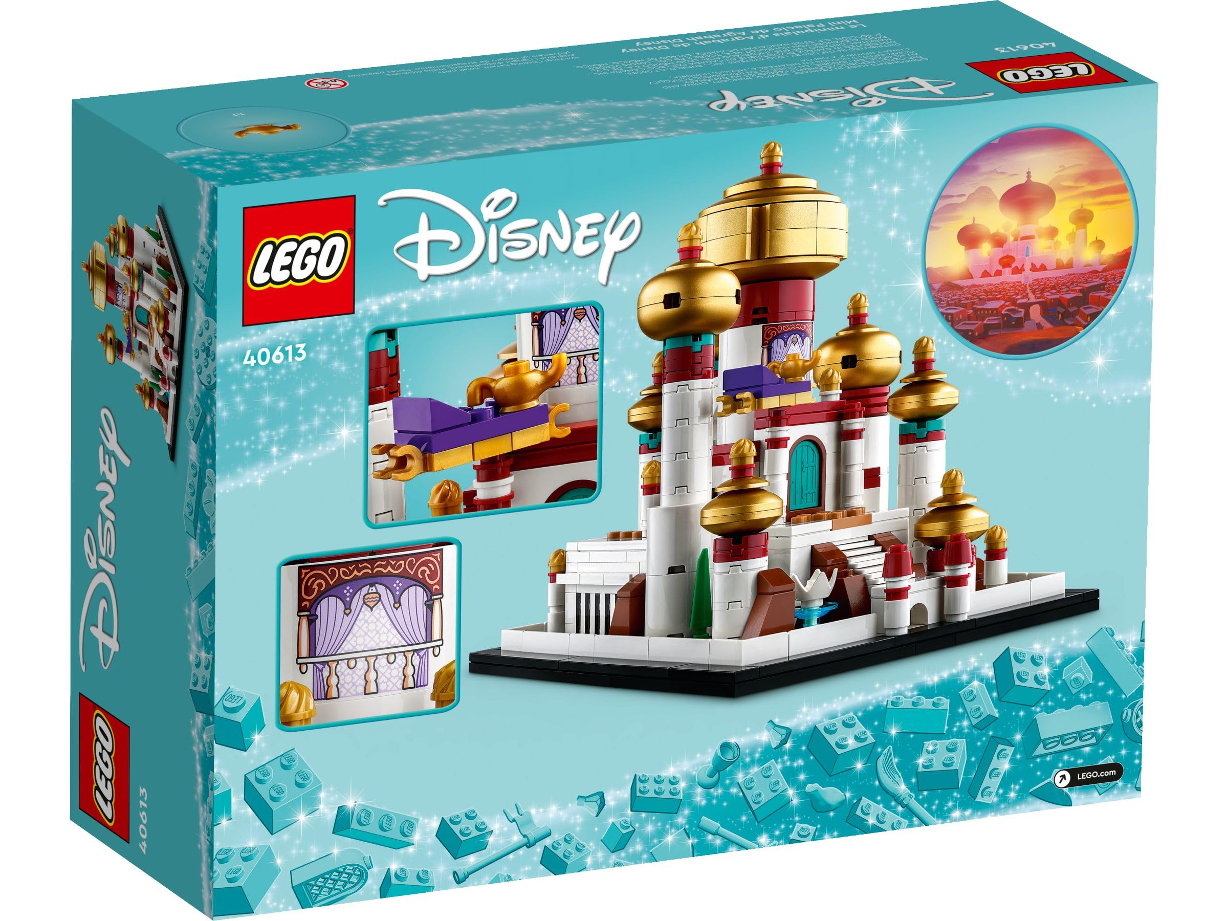 Foto 3 pulgar | Set De Construcción Lego Disney Mini Disney Palace Of Agrabah 40613 - Venta Internacional.