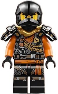 Foto 3 | Minifigura Lego Ninjago Dragons Rising Temporada 2 Cole Climber - Venta Internacional.