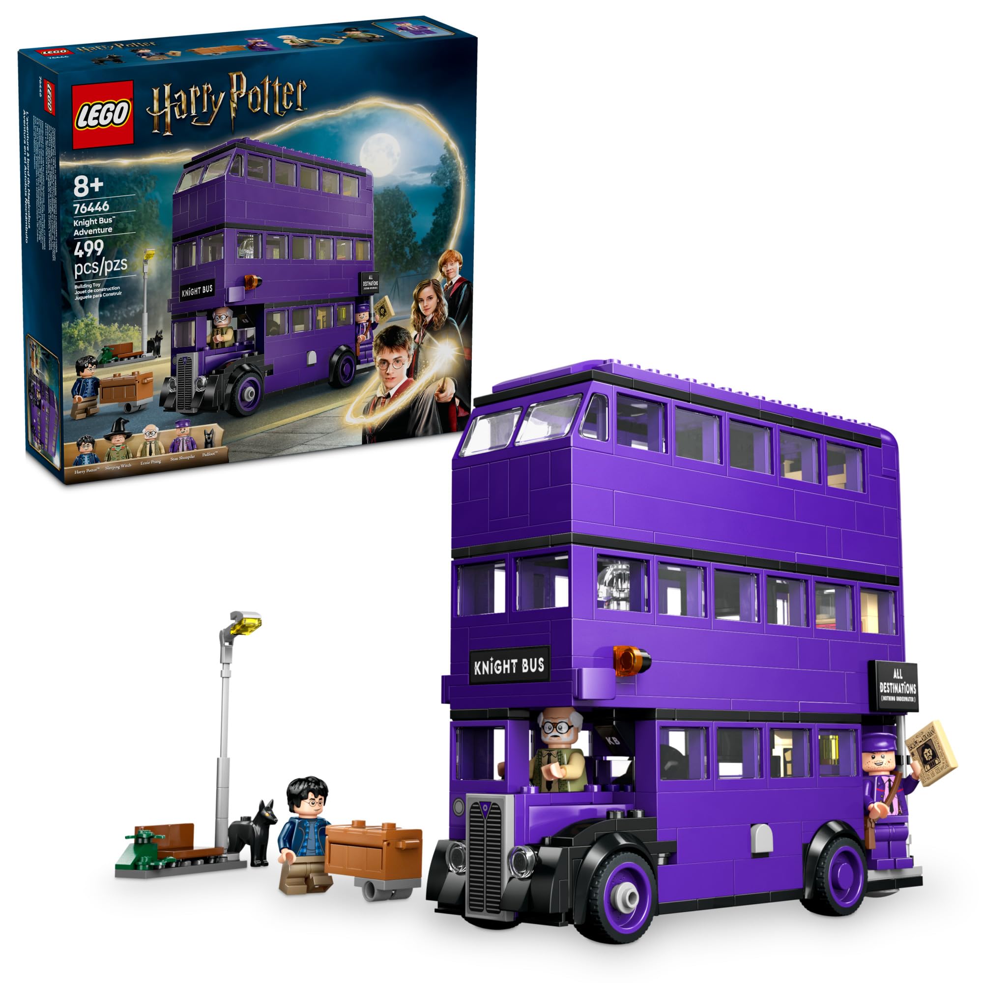Juguete De Construcción Lego Harry Potter Knight Bus Adventure 76446 - Venta Internacional.