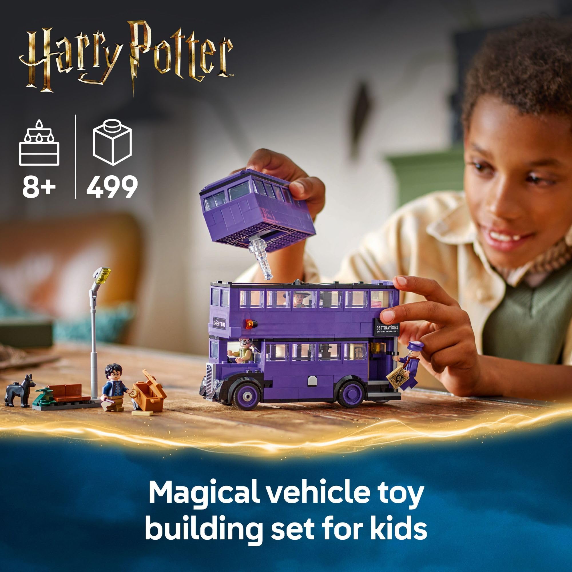 Foto 3 pulgar | Juguete De Construcción Lego Harry Potter Knight Bus Adventure 76446 - Venta Internacional.