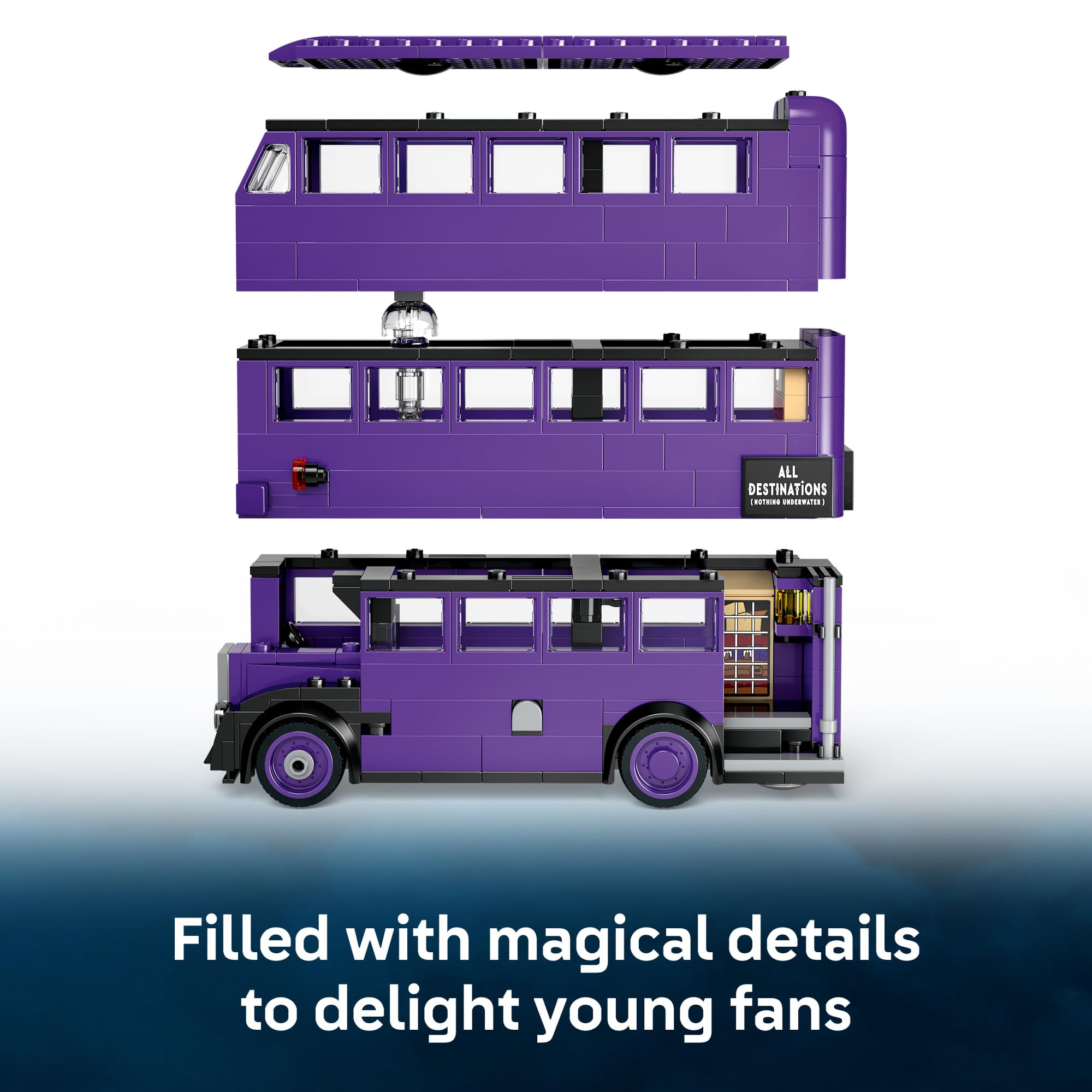 Foto 4 pulgar | Juguete De Construcción Lego Harry Potter Knight Bus Adventure 76446 - Venta Internacional.