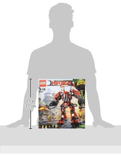 Foto 3 | Juguete Lego Ninjago Fire Mech Con 6 Minifiguras De 9 A 14 Años - Venta Internacional.