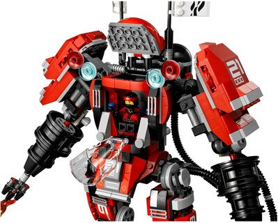 Foto 6 | Juguete Lego Ninjago Fire Mech Con 6 Minifiguras De 9 A 14 Años - Venta Internacional.