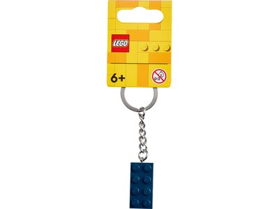 Foto 2 | Llavero Lego Classic Azul Tierra 2 X 4 Brick 854237 - Venta Internacional.