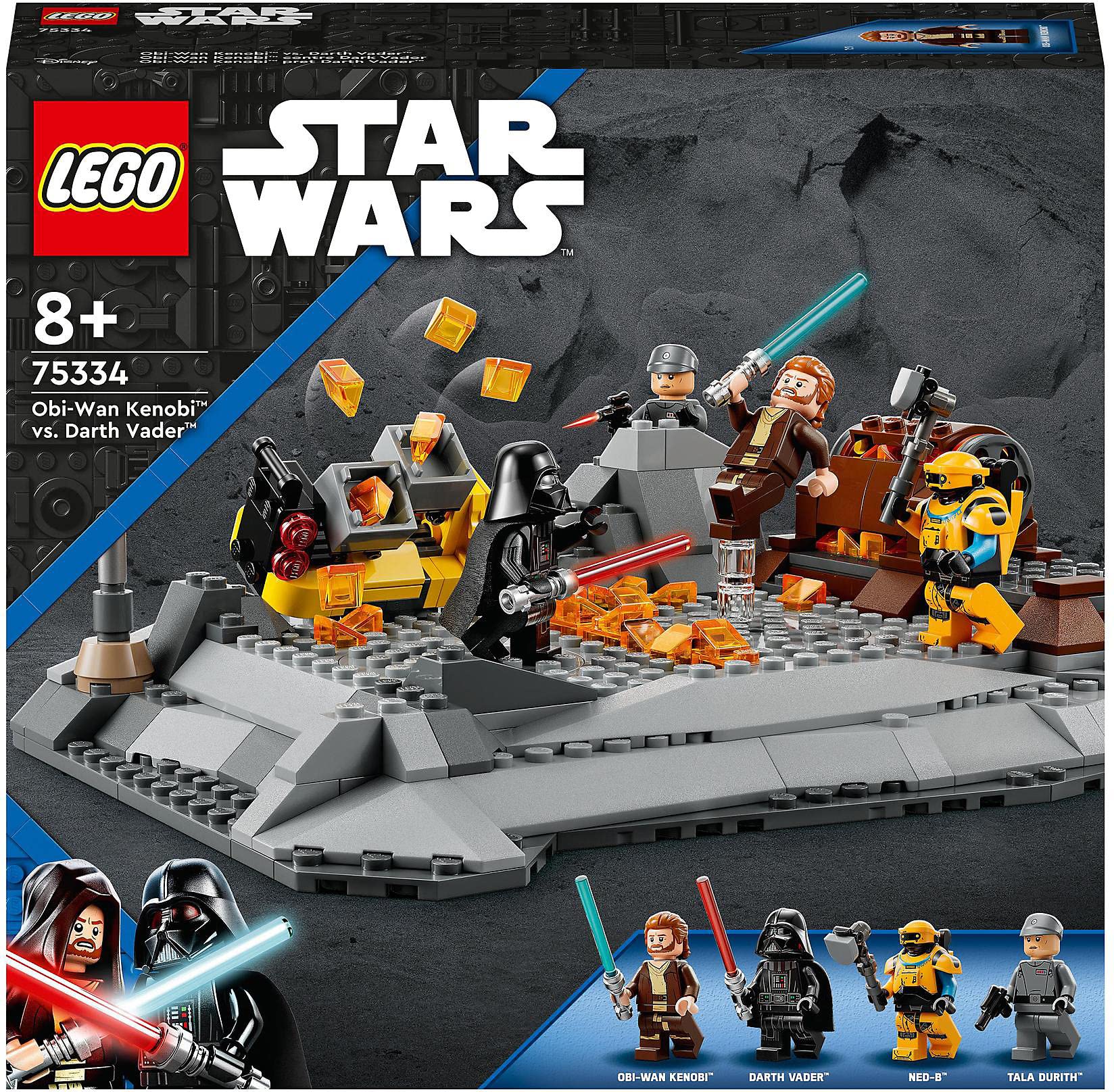 Juguete De Construcción Lego Star Wars Obi-wan Kenobi Contra Darth Vader - Venta Internacional.