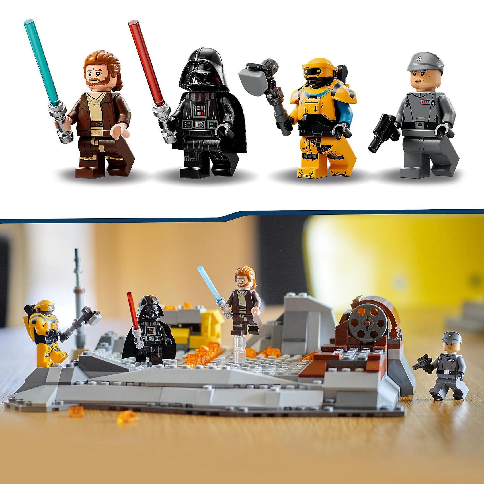 Foto 7 pulgar | Juguete De Construcción Lego Star Wars Obi-wan Kenobi Contra Darth Vader - Venta Internacional.