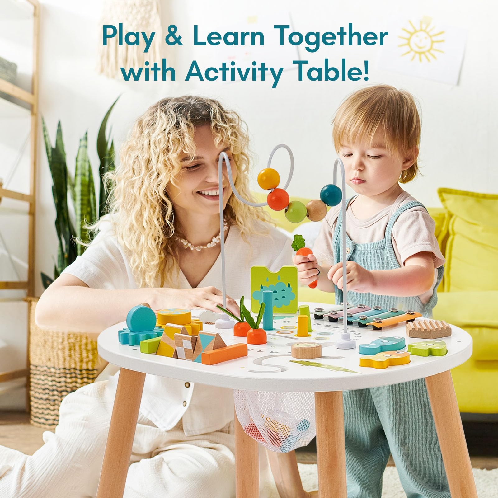 Foto 7 pulgar | Mesa de Actividades Madera - Venta Internacional