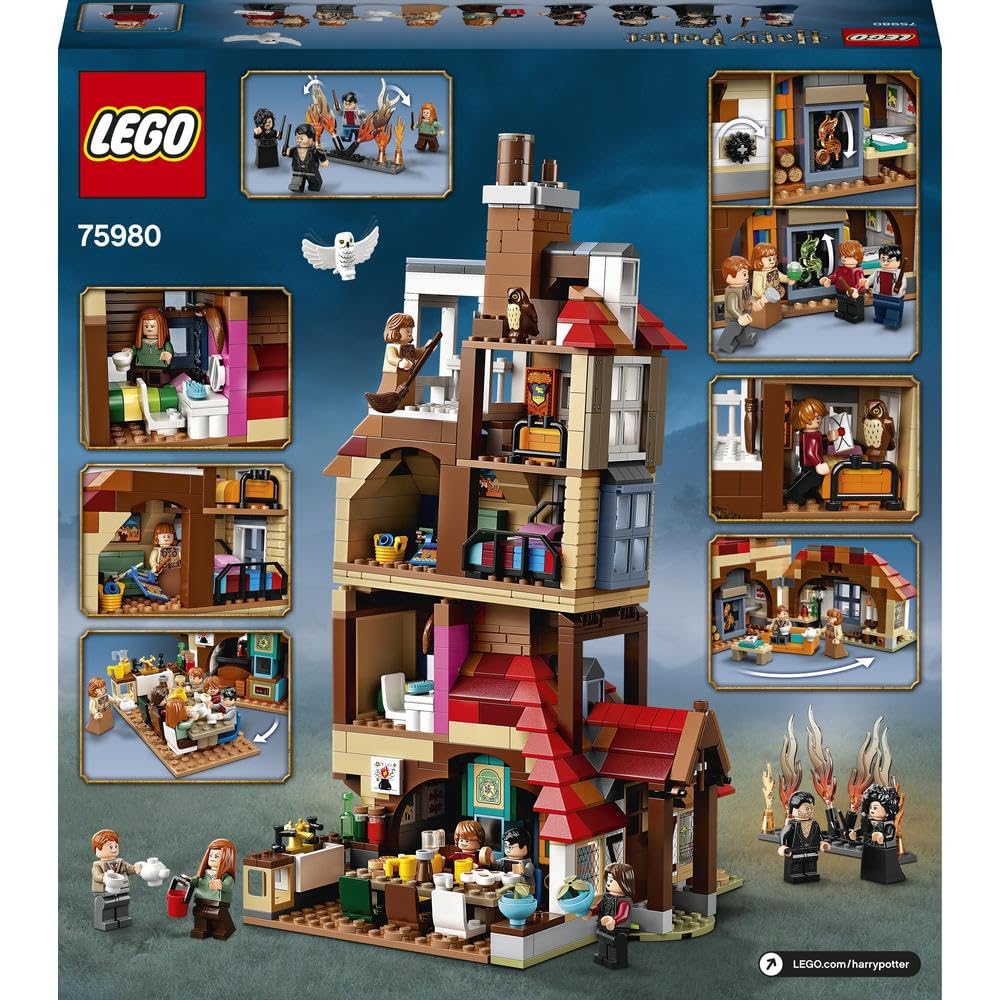 Foto 7 pulgar | Juguete De Construcción Lego 75980 Harry Potter Attack On The Burrow - Venta Internacional.