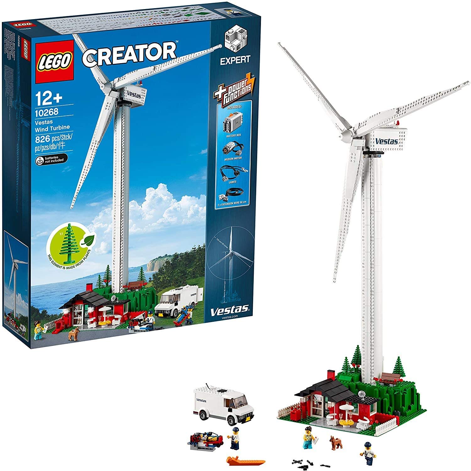 Kit De Construcción Lego Creator Expert Vestas Wind Turbine 10268 - Venta Internacional.