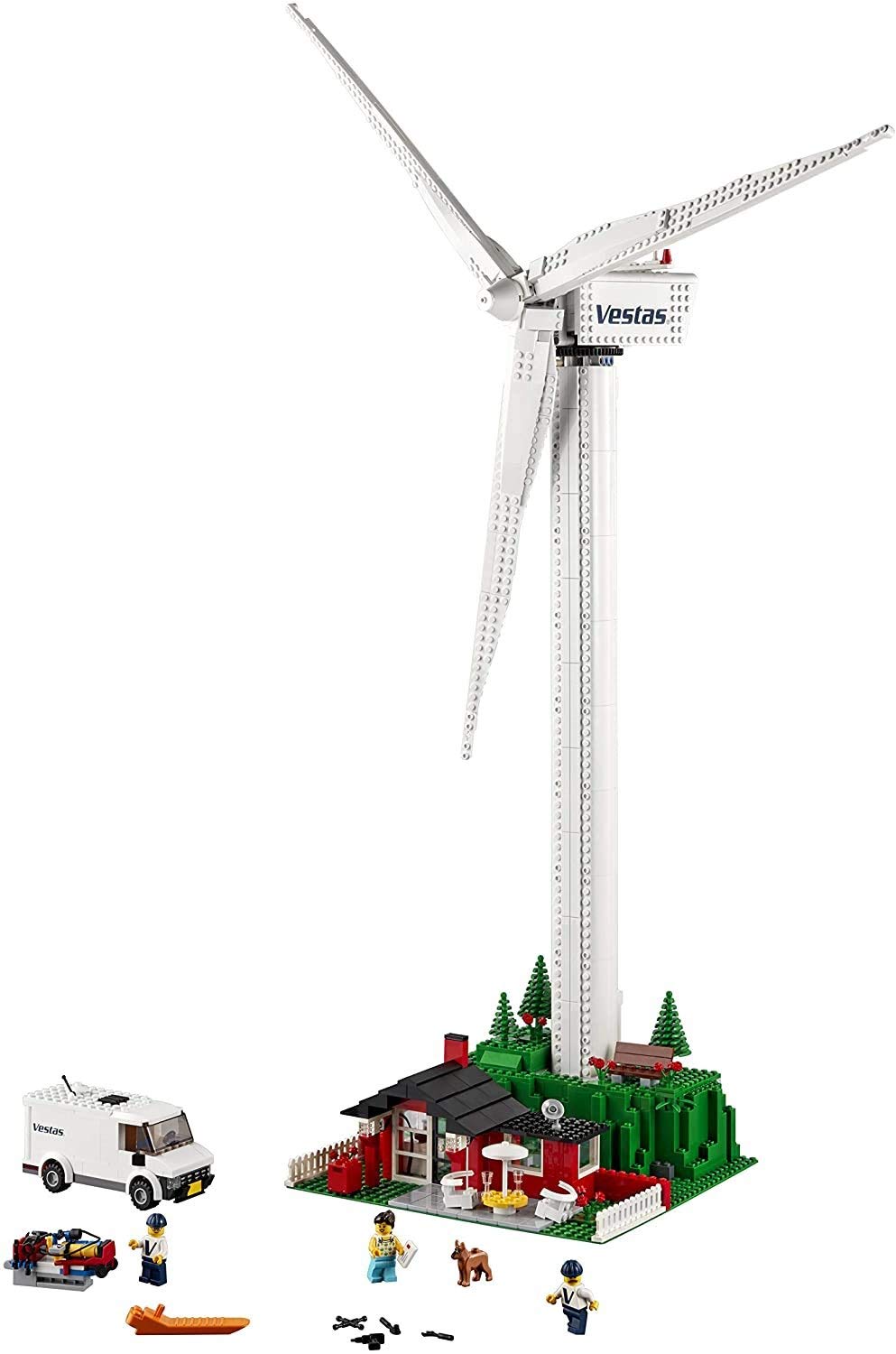 Foto 3 pulgar | Kit De Construcción Lego Creator Expert Vestas Wind Turbine 10268 - Venta Internacional.