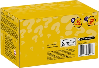 Foto 6 | Paquete De 6 Minifiguras Lego Series 25 Con 6 Sorpresas Para Mayores De 5 Años - Venta Internacional.