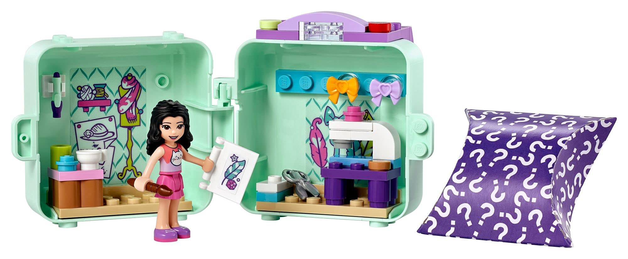 Foto 3 pulgar | Kit De Construcción Lego Friends Emma's Fashion Cube 41668 - Venta Internacional.