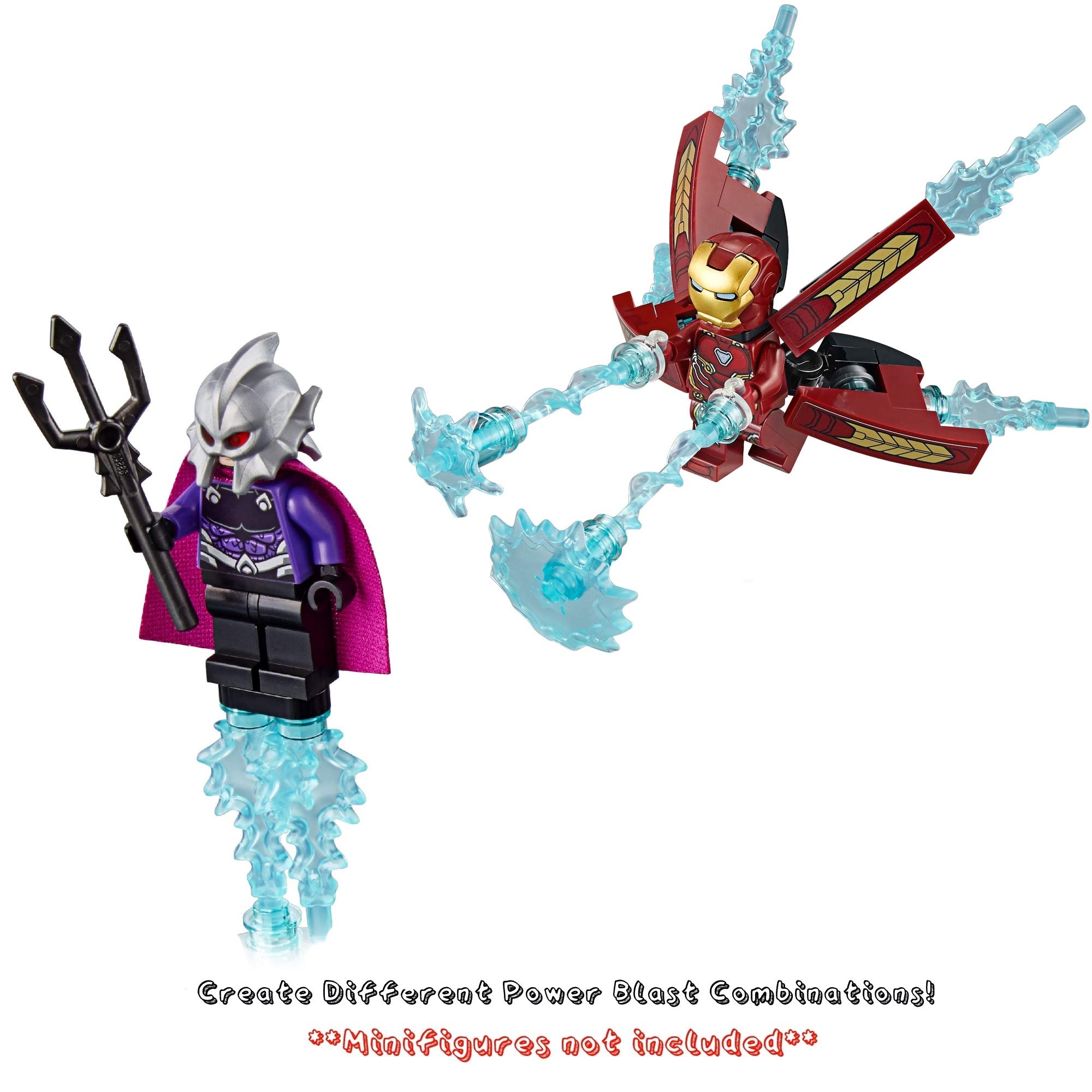 Foto 3 pulgar | Accesorio: Minifigura Lego De Superhéroes Marvel, Dc Power Blast - Venta Internacional.