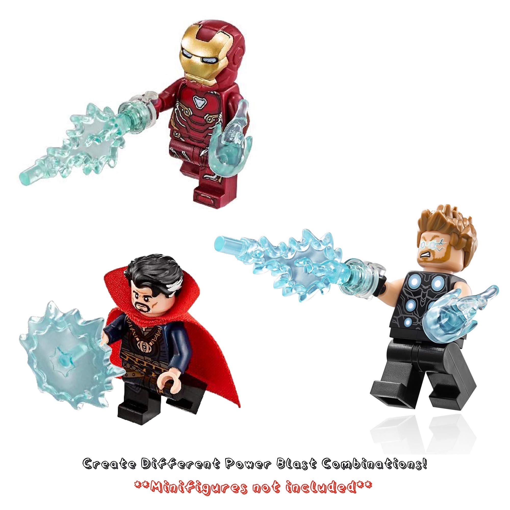 Foto 4 pulgar | Accesorio: Minifigura Lego De Superhéroes Marvel, Dc Power Blast - Venta Internacional.