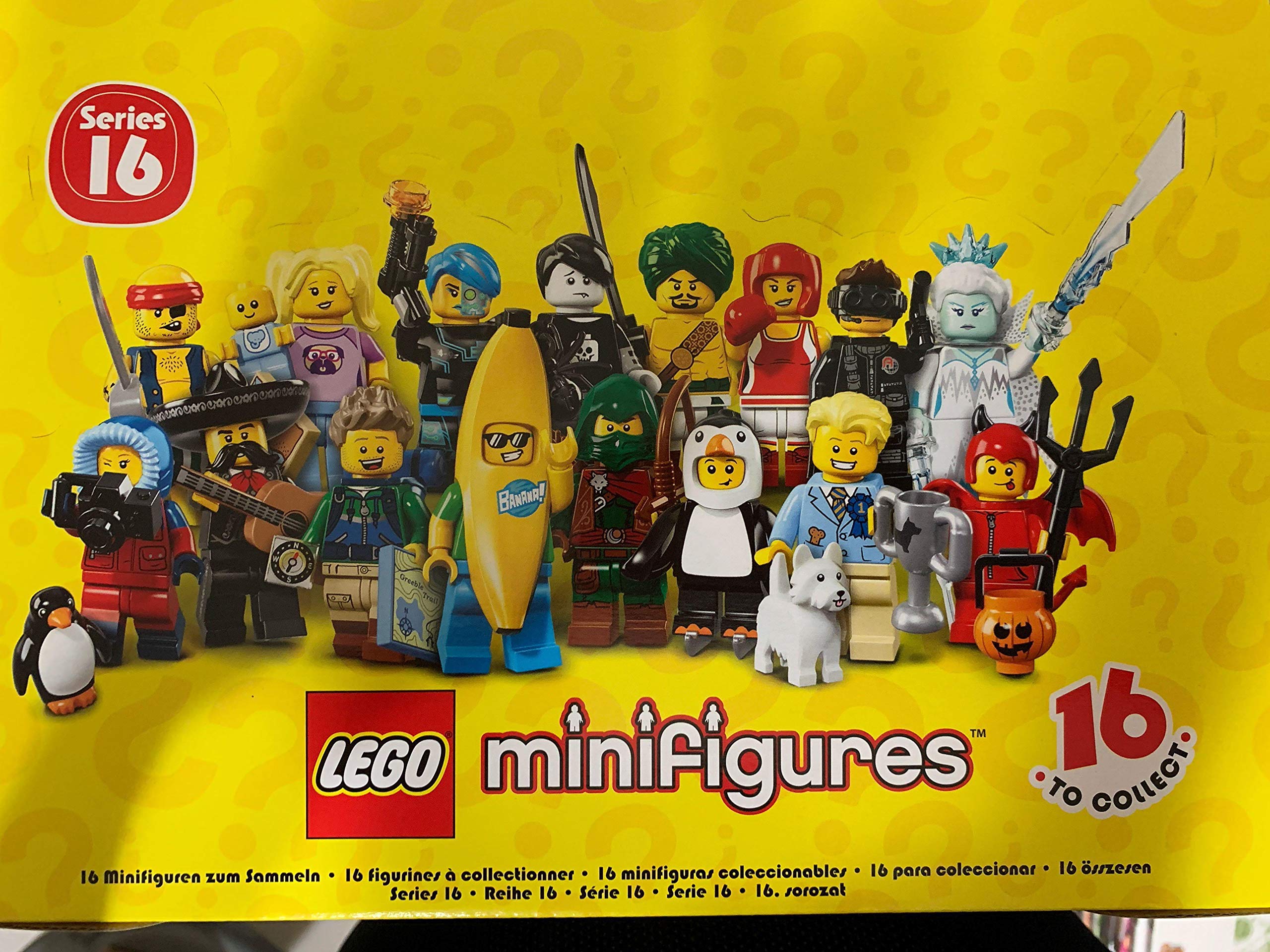 Foto 3 pulgar | Juego Completo De 16 Minifiguras De La Serie 16 De Toy Lego (71013) - Venta Internacional.
