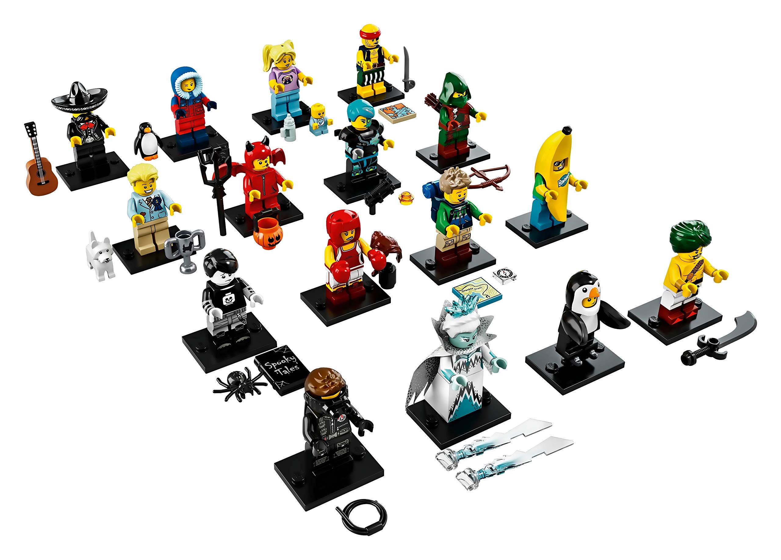 Foto 4 pulgar | Juego Completo De 16 Minifiguras De La Serie 16 De Toy Lego (71013) - Venta Internacional.