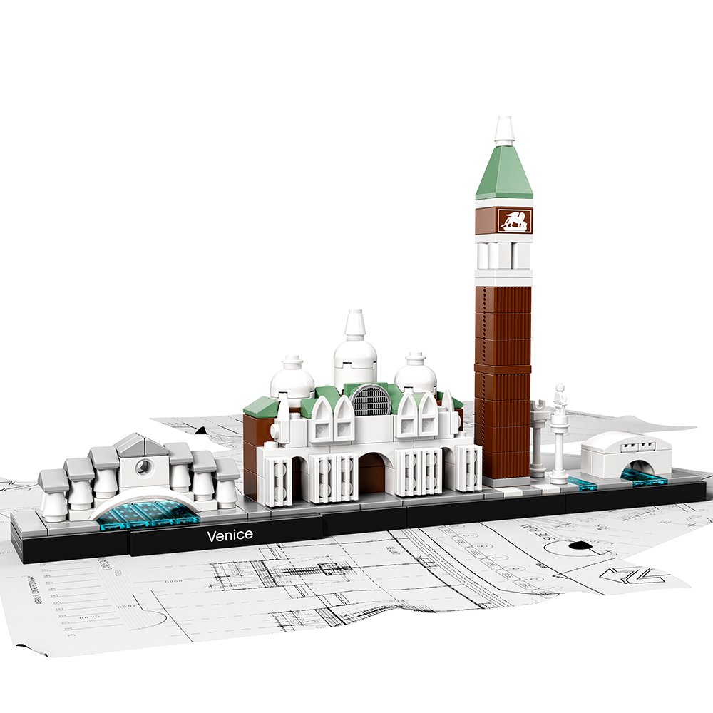 Set De Bloques De Construcción Lego Architecture Venice 21026 - Venta Internacional.