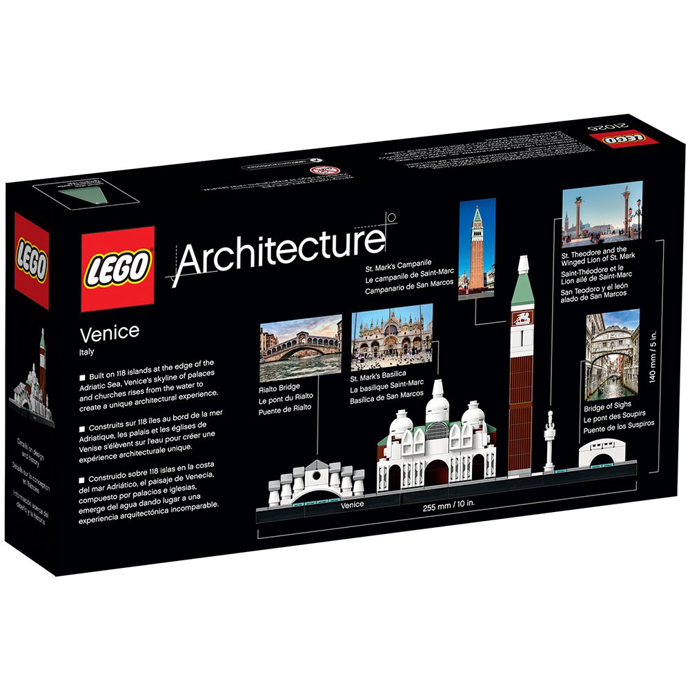 Foto 8 pulgar | Set De Bloques De Construcción Lego Architecture Venice 21026 - Venta Internacional.