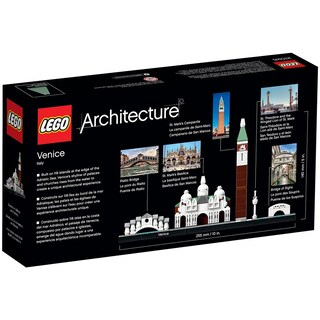 Foto 7 | Set De Bloques De Construcción Lego Architecture Venice 21026 - Venta Internacional.
