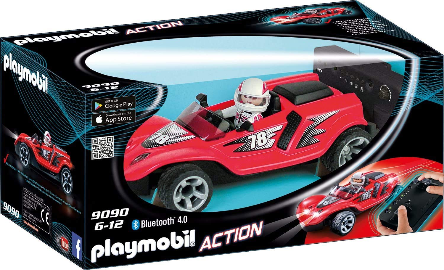 Set De Construcción Playmobil Rc Rocket Racer Con Mando A Distancia - Venta Internacional.
