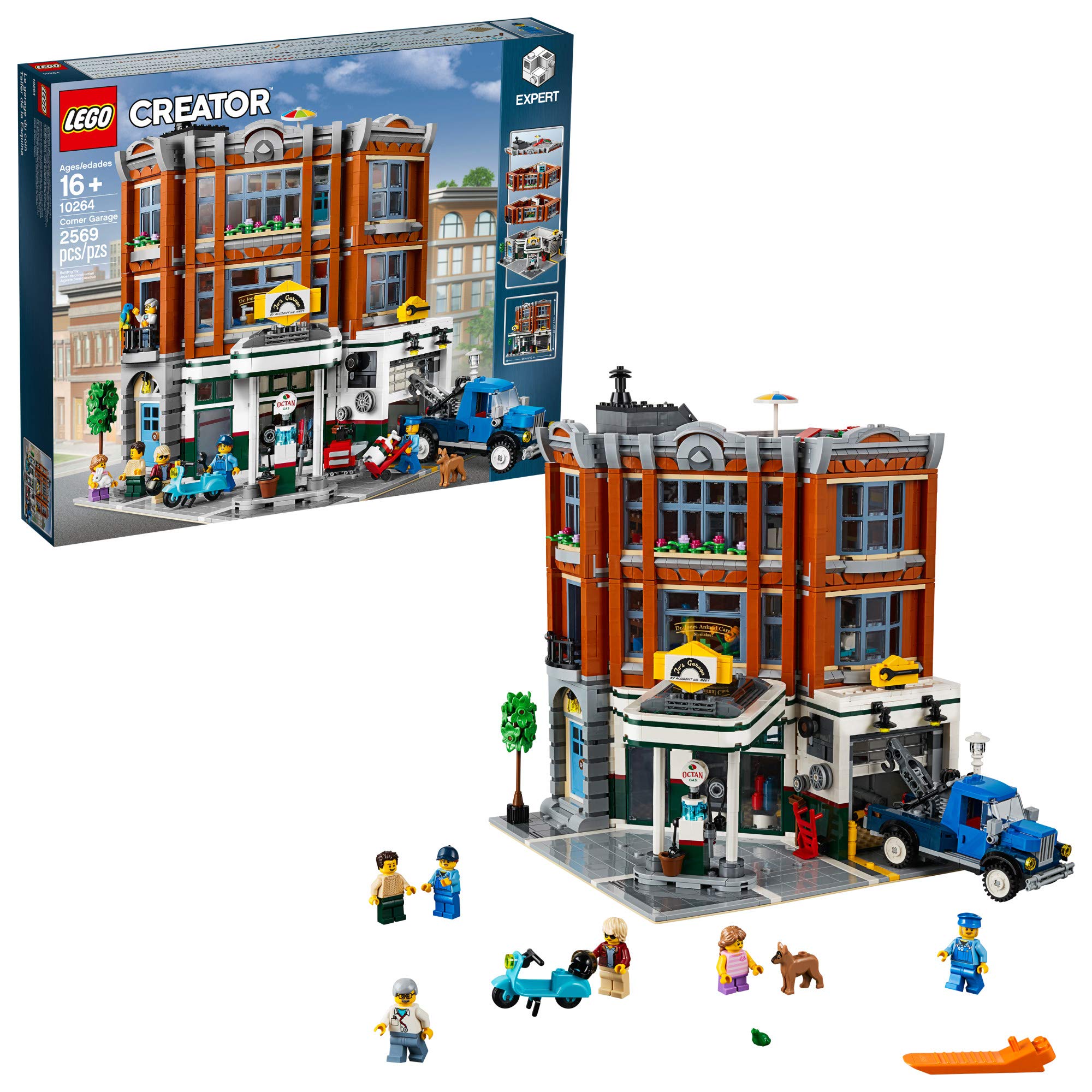 Kit De Construcción Lego Creator Expert Corner Garage 10264 - Venta Internacional.