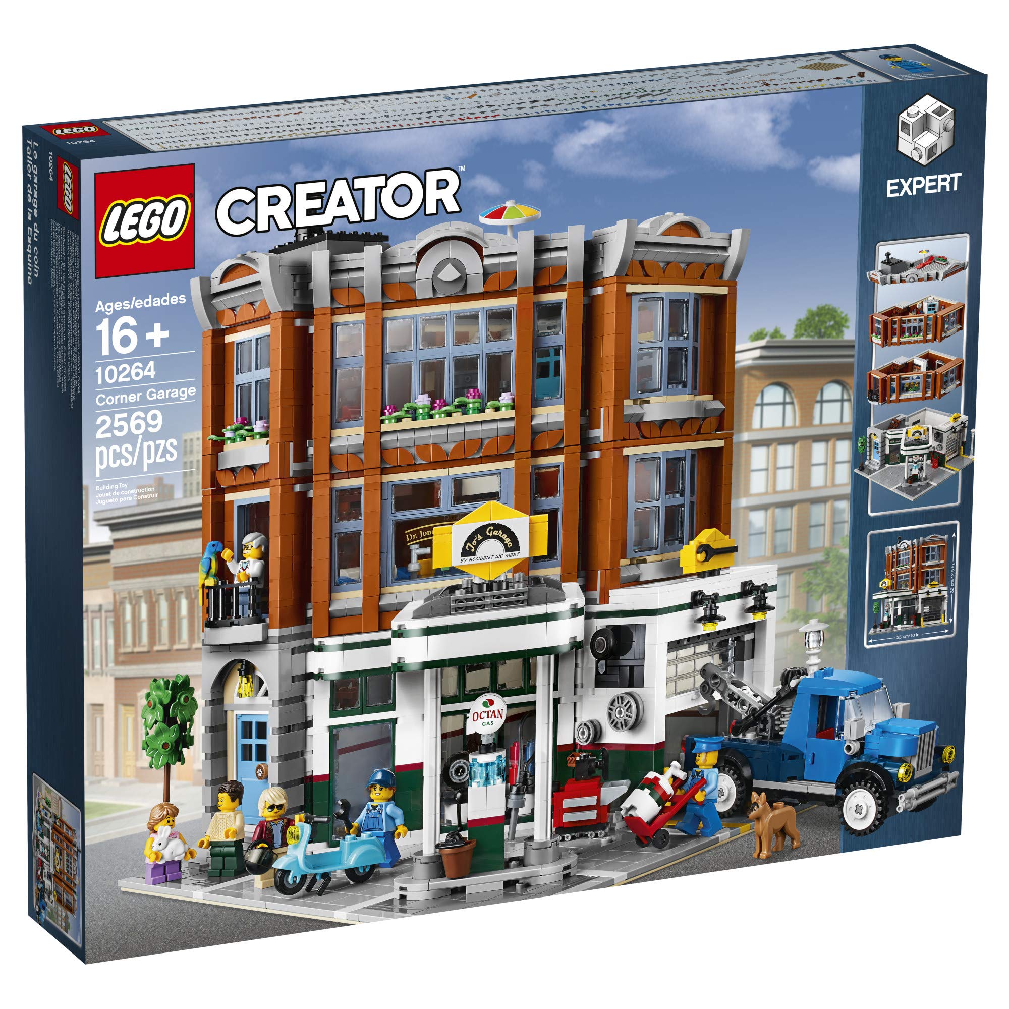Foto 5 pulgar | Kit De Construcción Lego Creator Expert Corner Garage 10264 - Venta Internacional.