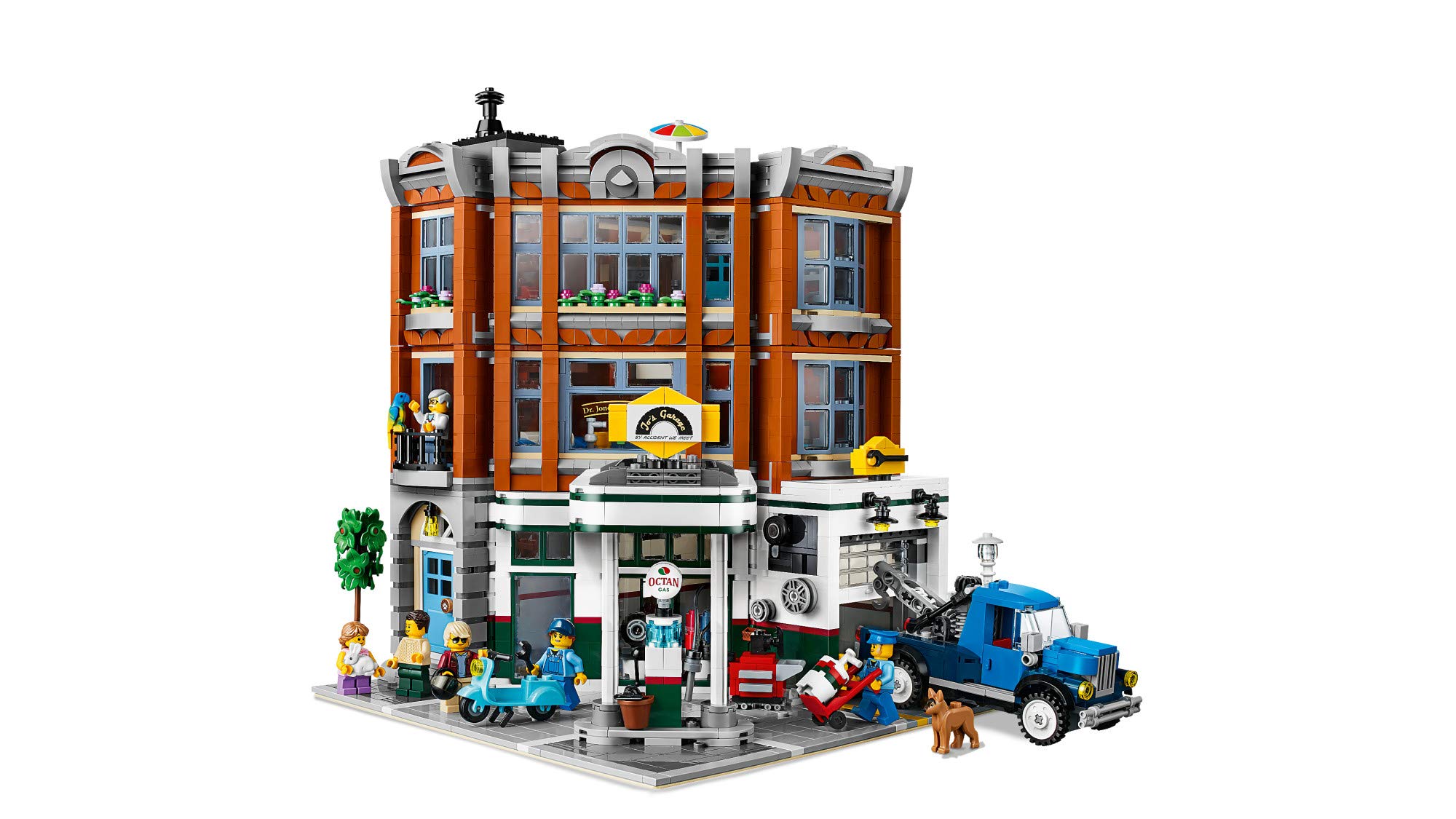 Foto 6 | Kit De Construcción Lego Creator Expert Corner Garage 10264 - Venta Internacional.