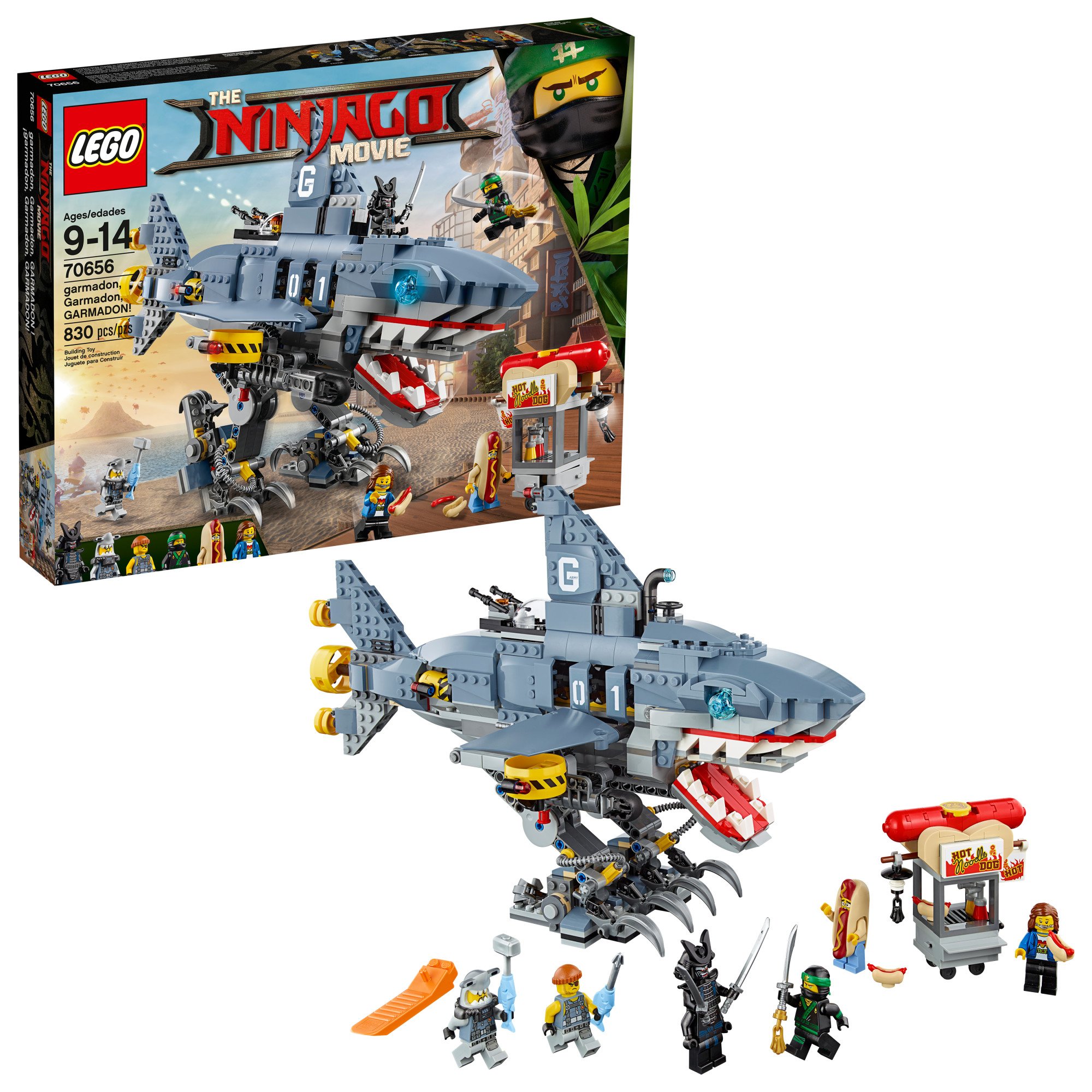 Kit De Construcción Lego The Ninjago Movie Garmadon 70656 (830 Piezas) - Venta Internacional.
