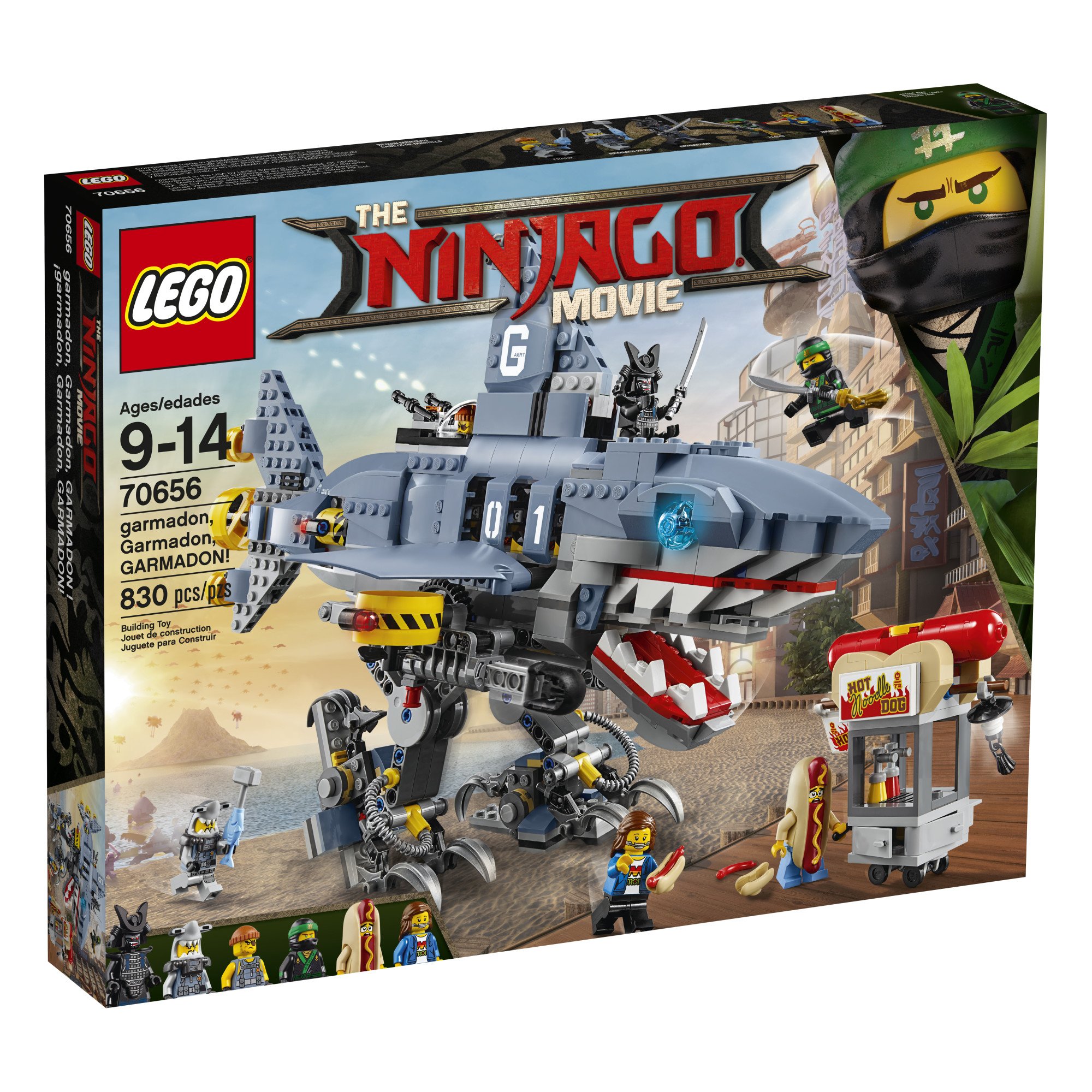 Foto 4 pulgar | Kit De Construcción Lego The Ninjago Movie Garmadon 70656 (830 Piezas) - Venta Internacional.
