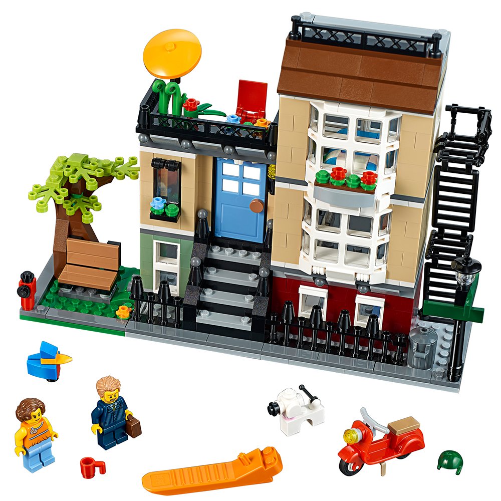 Juguete De Construcción Lego Creator Park Street Townhouse 31065 - Venta Internacional.