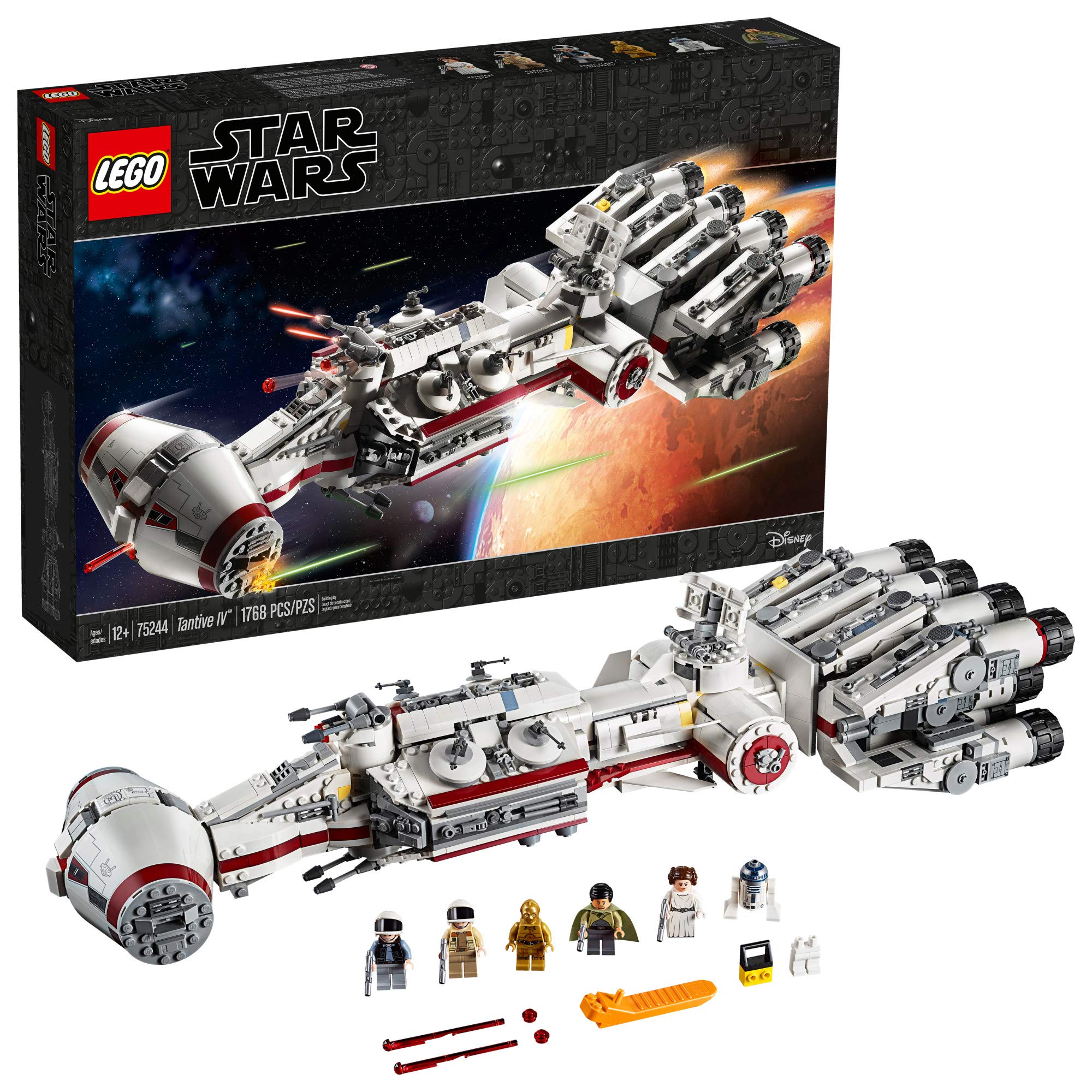 Kit De Construcción Lego Star Wars Tantive Iv 75244 Con 1768 Piezas - Venta Internacional.