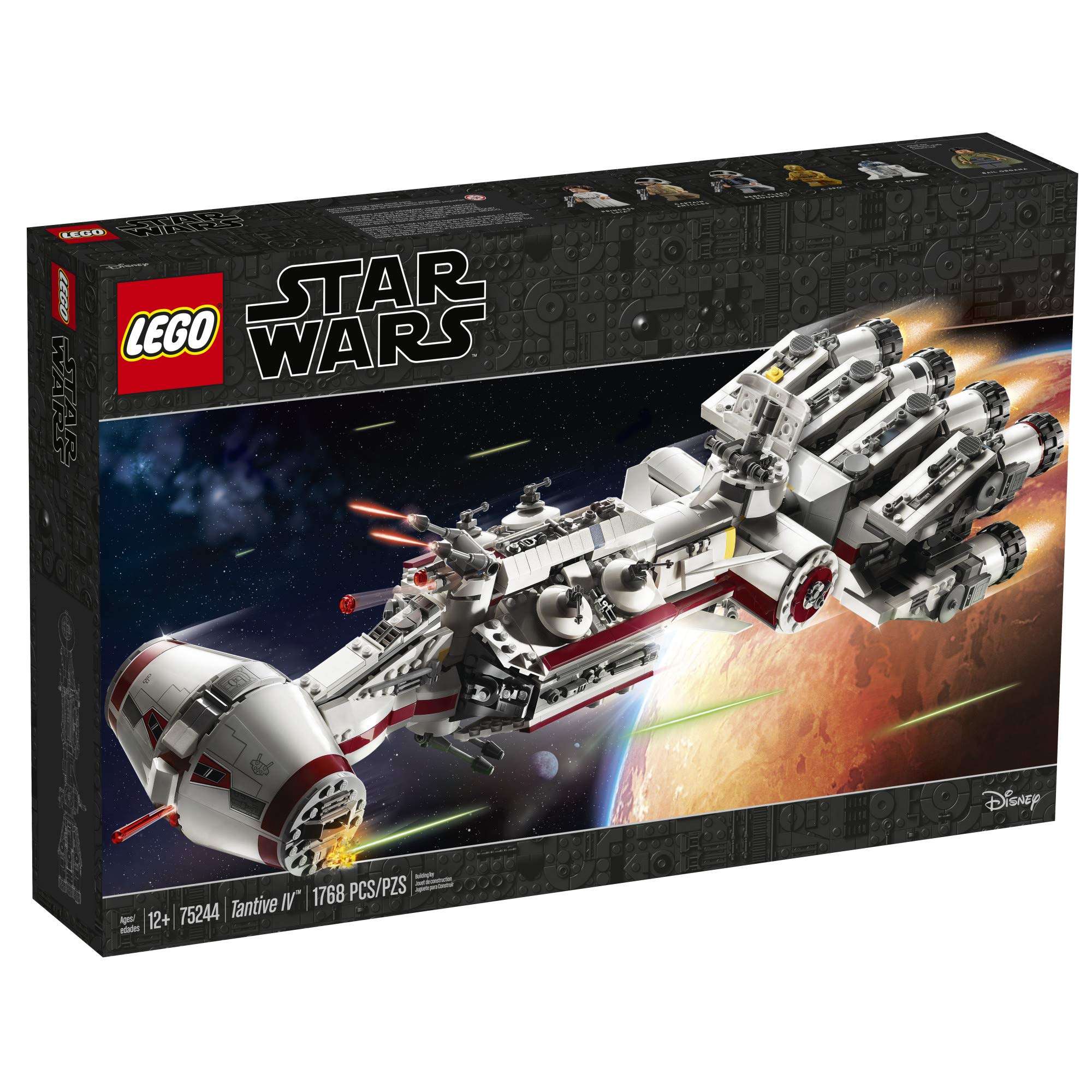 Foto 5 pulgar | Kit De Construcción Lego Star Wars Tantive Iv 75244 Con 1768 Piezas - Venta Internacional.