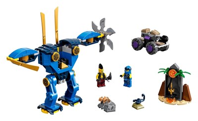 Foto 3 | Juguete Lego Ninjago Electromech Con Armas Y Espada De Jade - Venta Internacional.