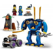 Foto 6 pulgar | Juguete Lego Ninjago Electromech Con Armas Y Espada De Jade - Venta Internacional.