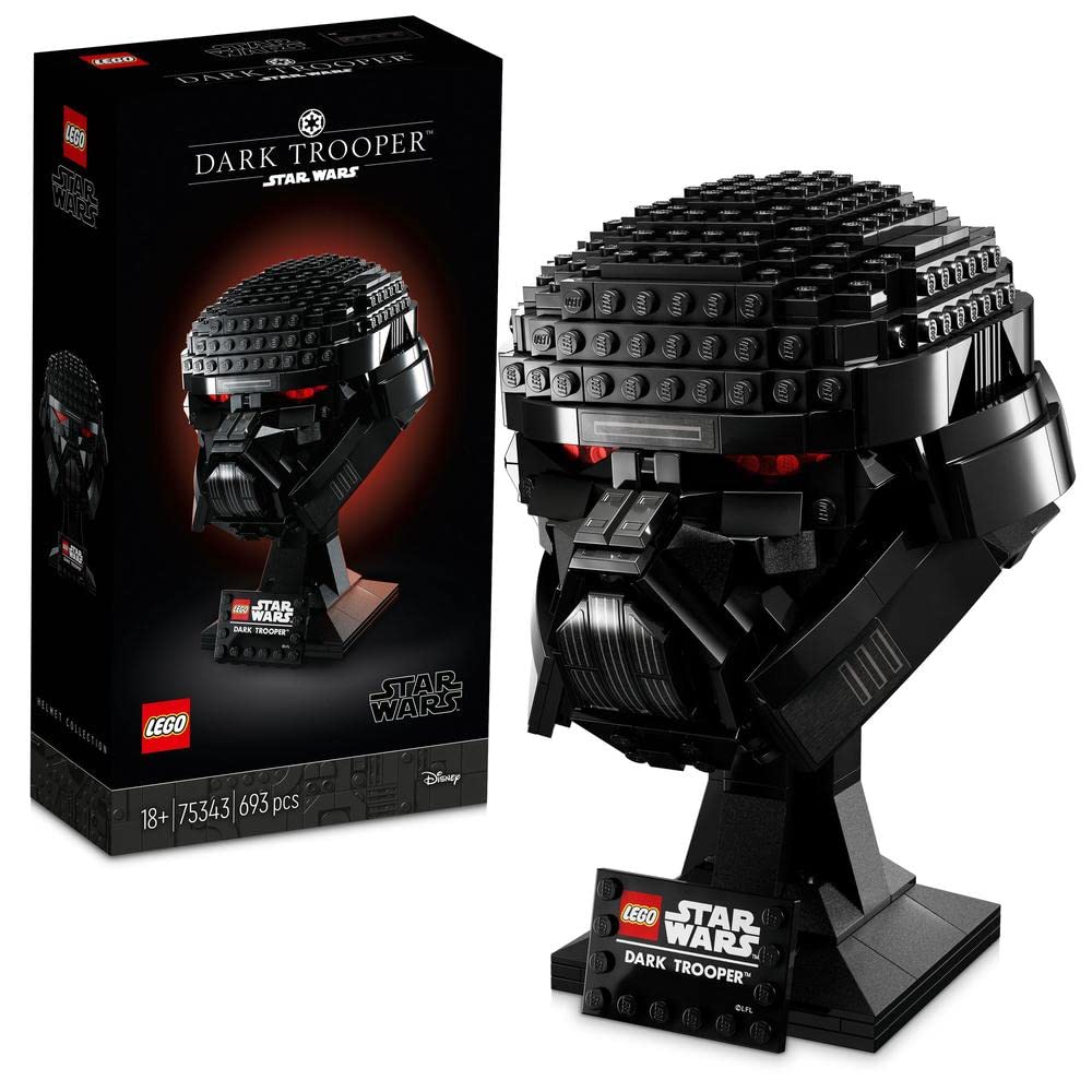 Colección De Cascos Lego Star Wars Dark Trooper 75343 - Venta Internacional.