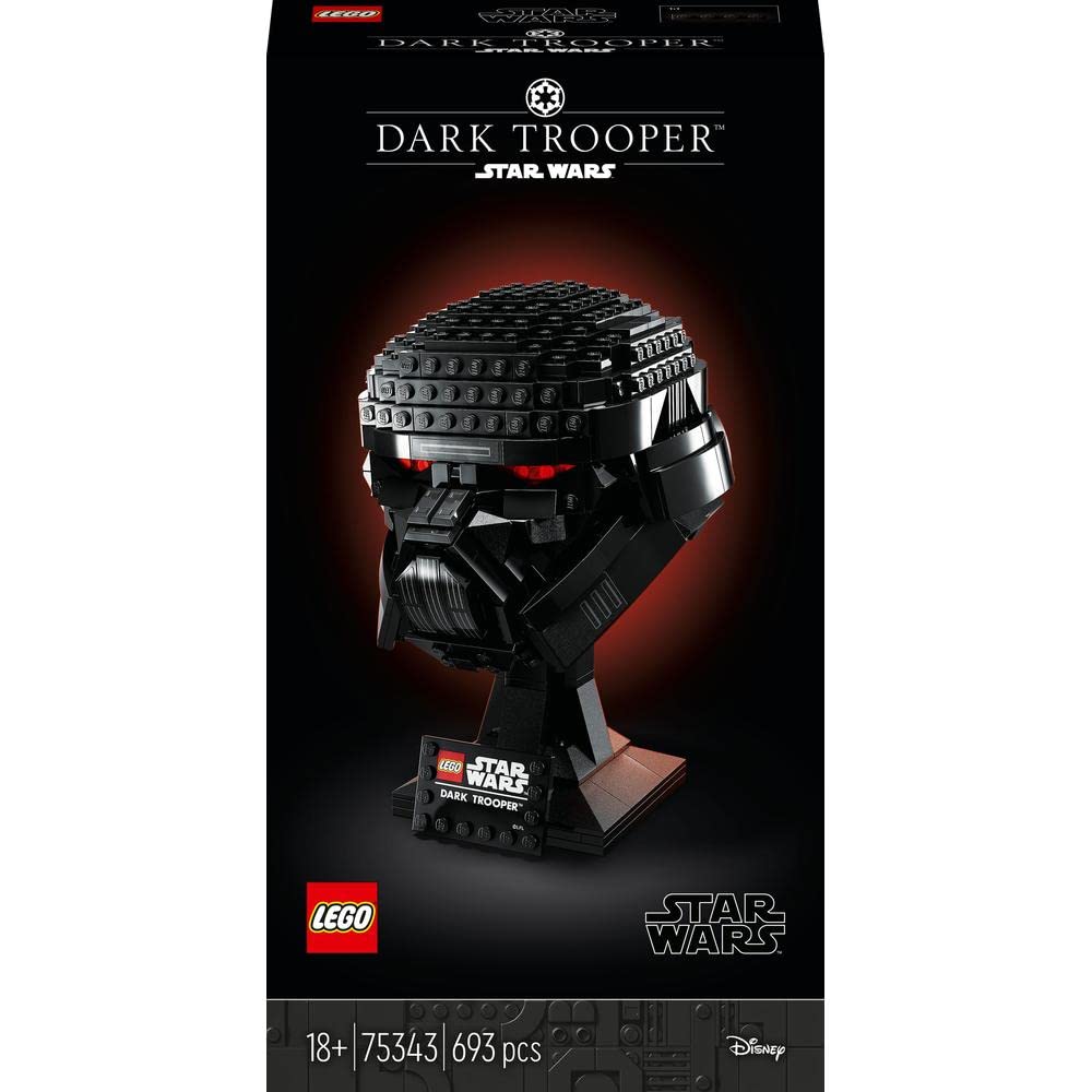 Foto 3 pulgar | Colección De Cascos Lego Star Wars Dark Trooper 75343 - Venta Internacional.