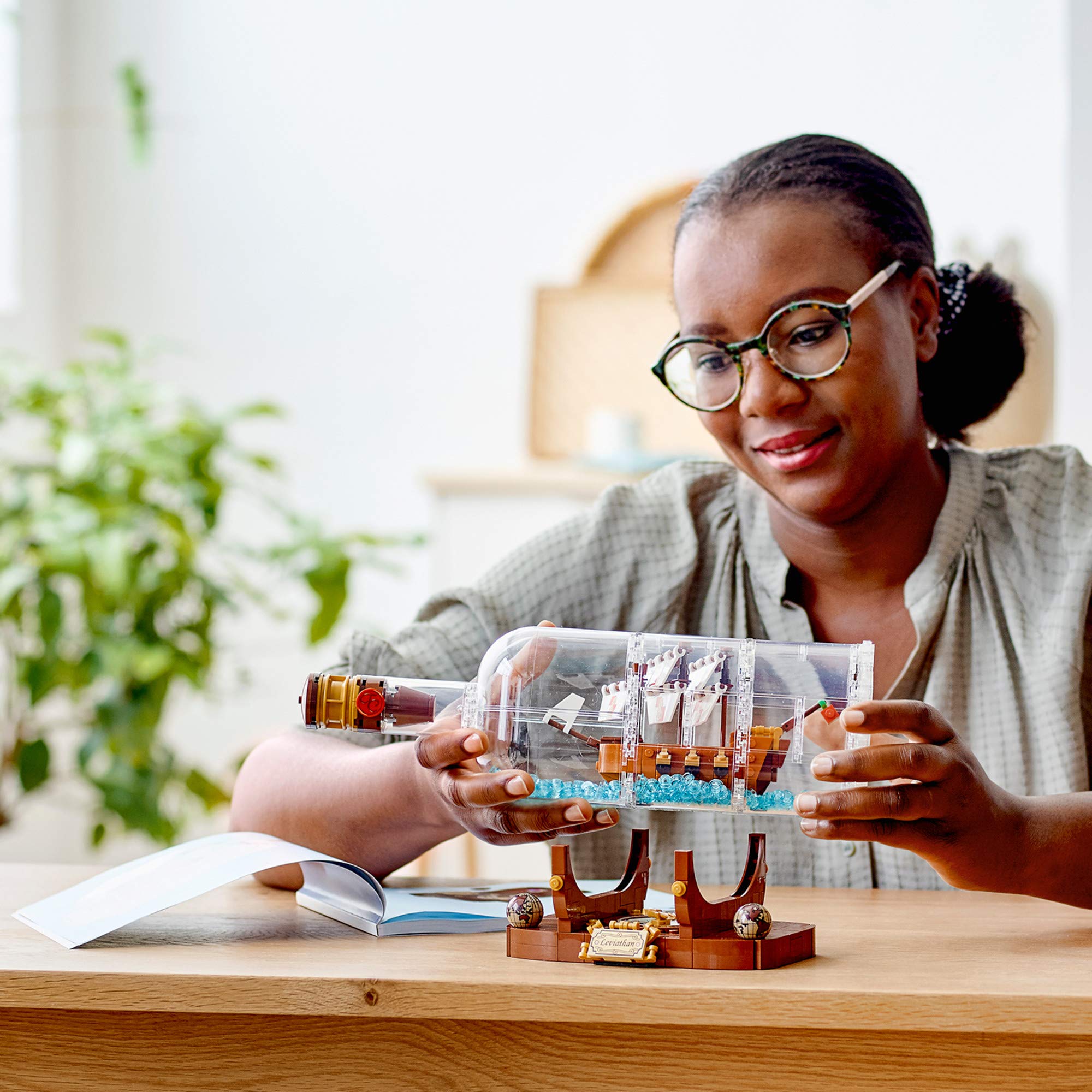 Foto 4 pulgar | Kit De Construcción Lego Ideas Ship In A Bottle 92177 Para Adultos - Venta Internacional.