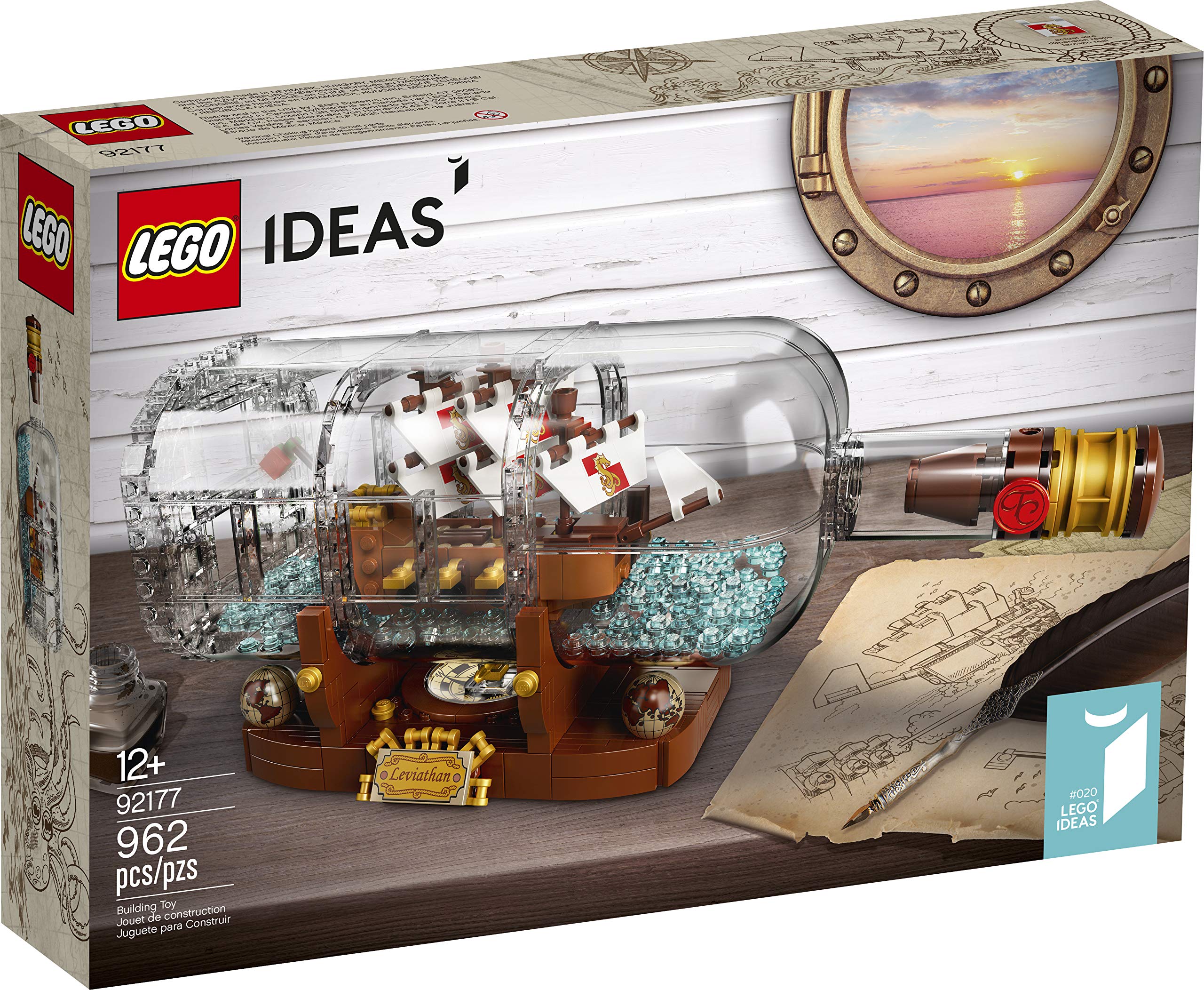 Foto 5 pulgar | Kit De Construcción Lego Ideas Ship In A Bottle 92177 Para Adultos - Venta Internacional.