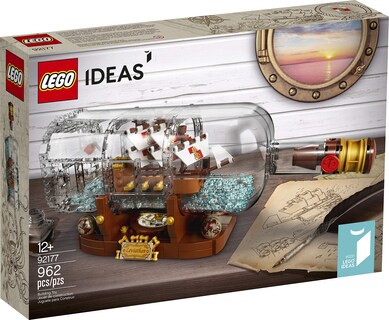 Foto 4 | Kit De Construcción Lego Ideas Ship In A Bottle 92177 Para Adultos - Venta Internacional.