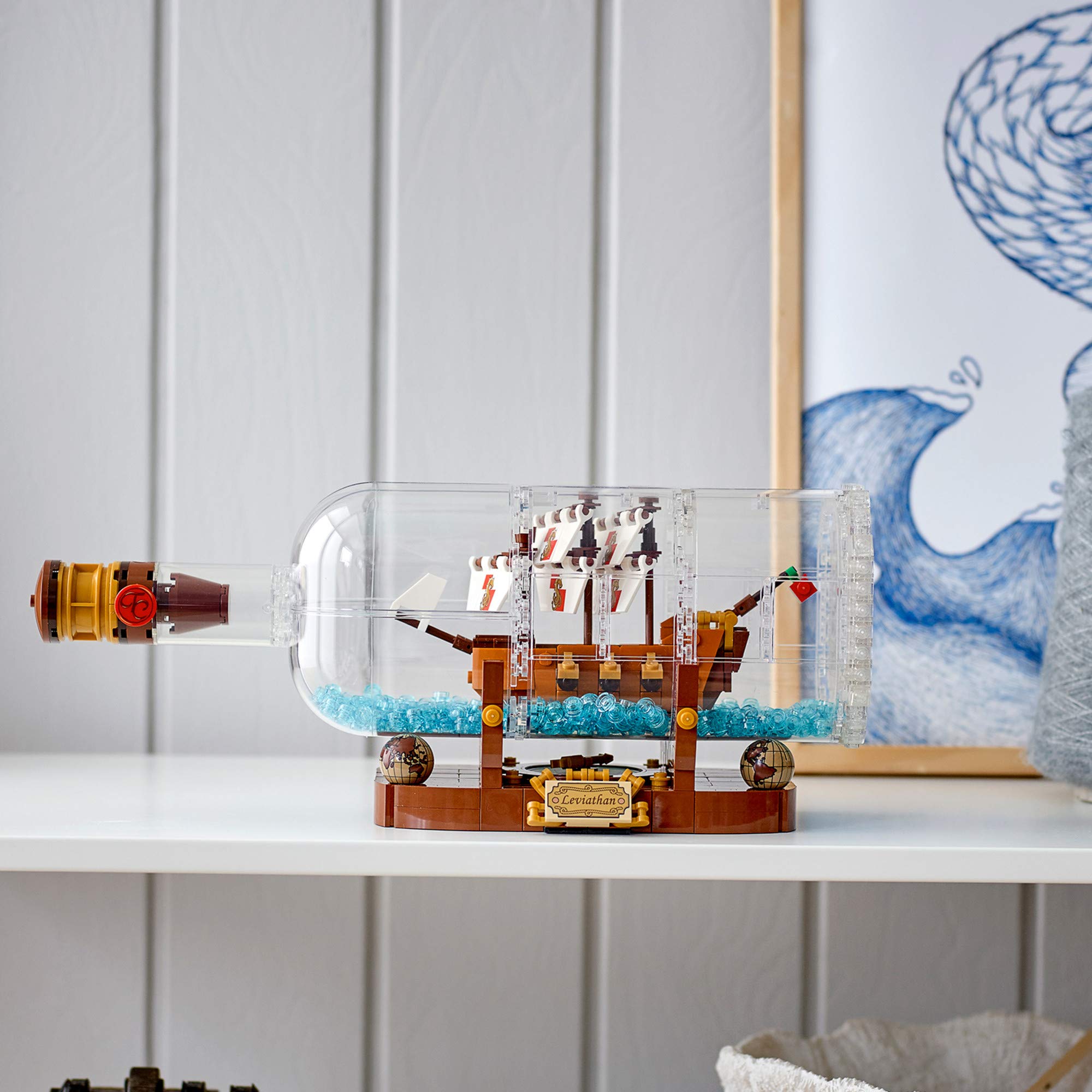 Foto 8 pulgar | Kit De Construcción Lego Ideas Ship In A Bottle 92177 Para Adultos - Venta Internacional.