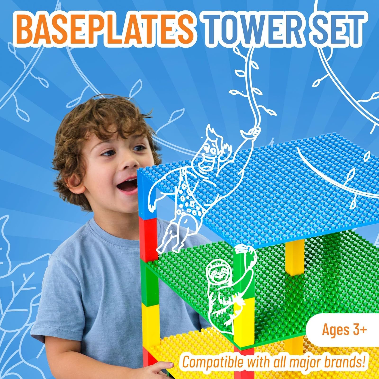 Foto 3 pulgar | Placas Base Strictly Briks Compatibles Con Lego 4, Paquete De 25 X 25 Cm - Venta Internacional.